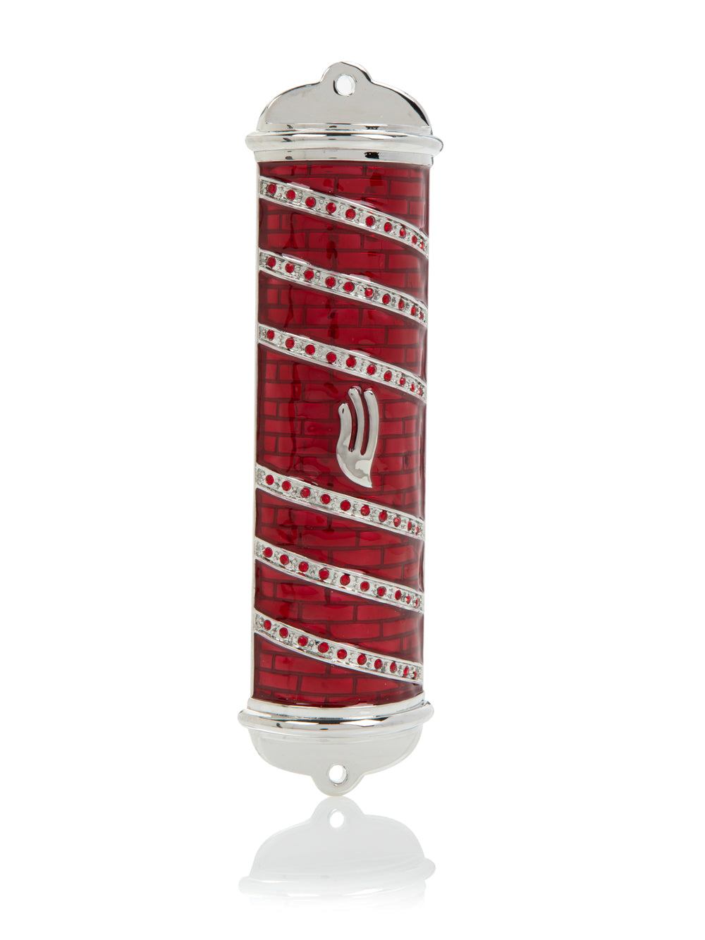 Keren Kopal Red Modern Mezuzah