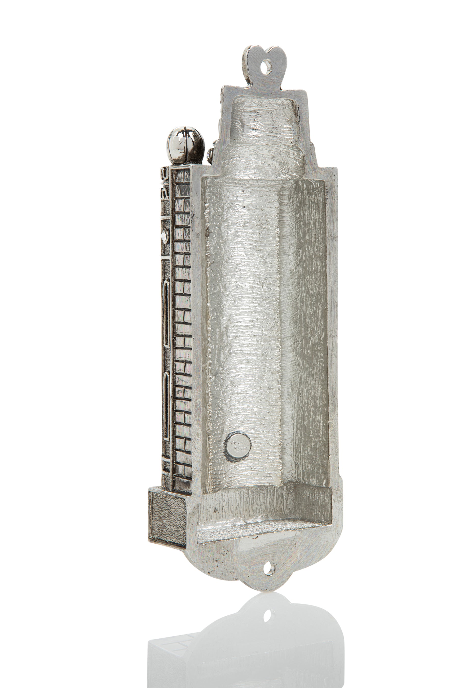 Keren Kopal Silver Contemporary Holy Ark Mezuzah