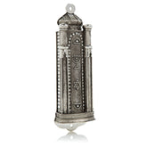 Keren Kopal Silver Modern Holy Ark Mezuzah
