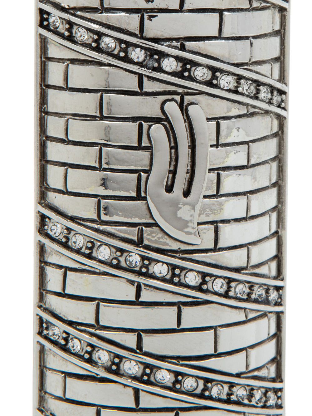 Keren Kopal Silver Modern Mezuzah