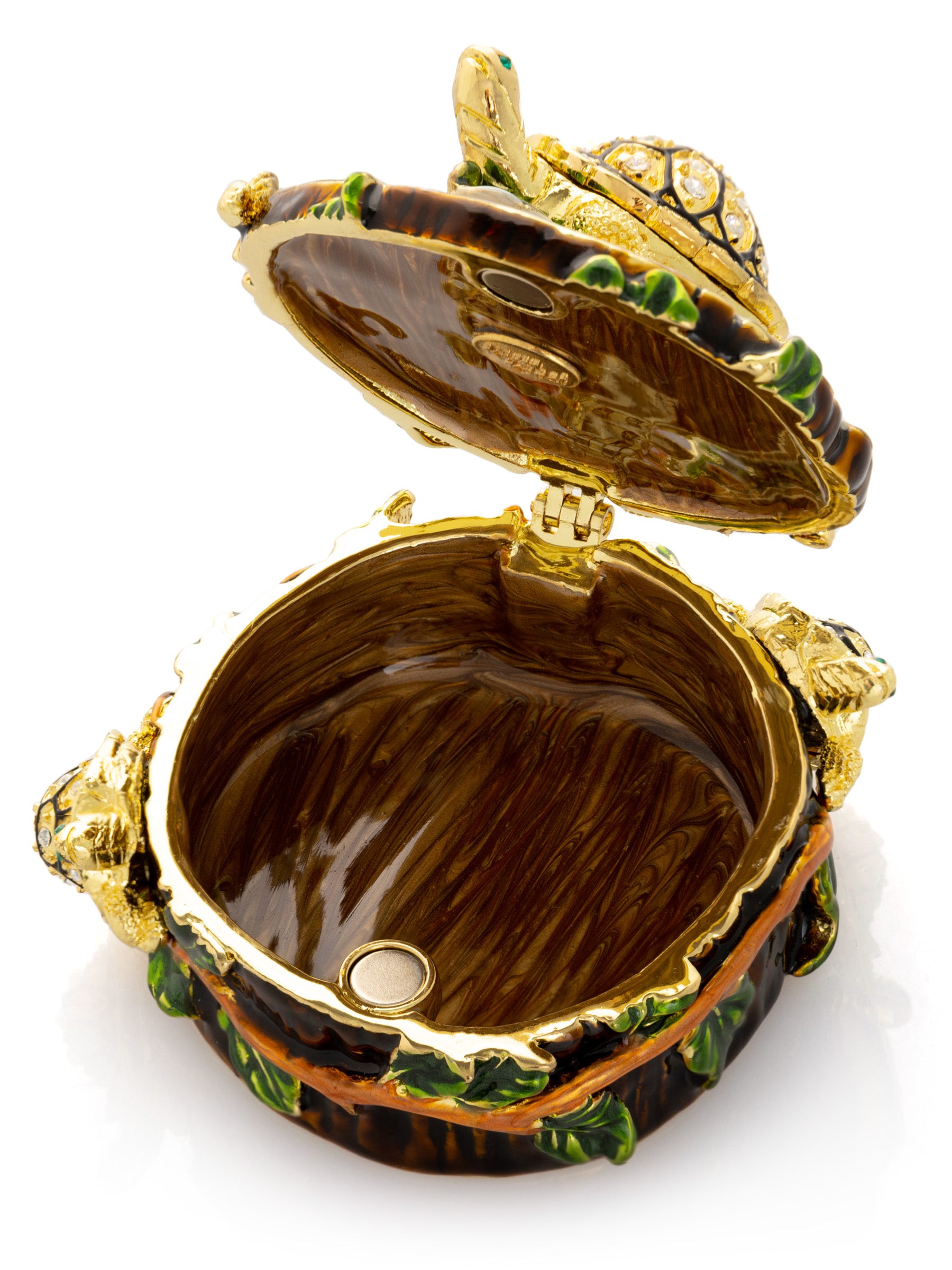 Keren Kopal Turtles on Tree Trunk