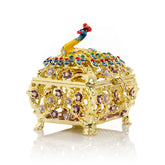 Keren Kopal Peacock Trinket Box