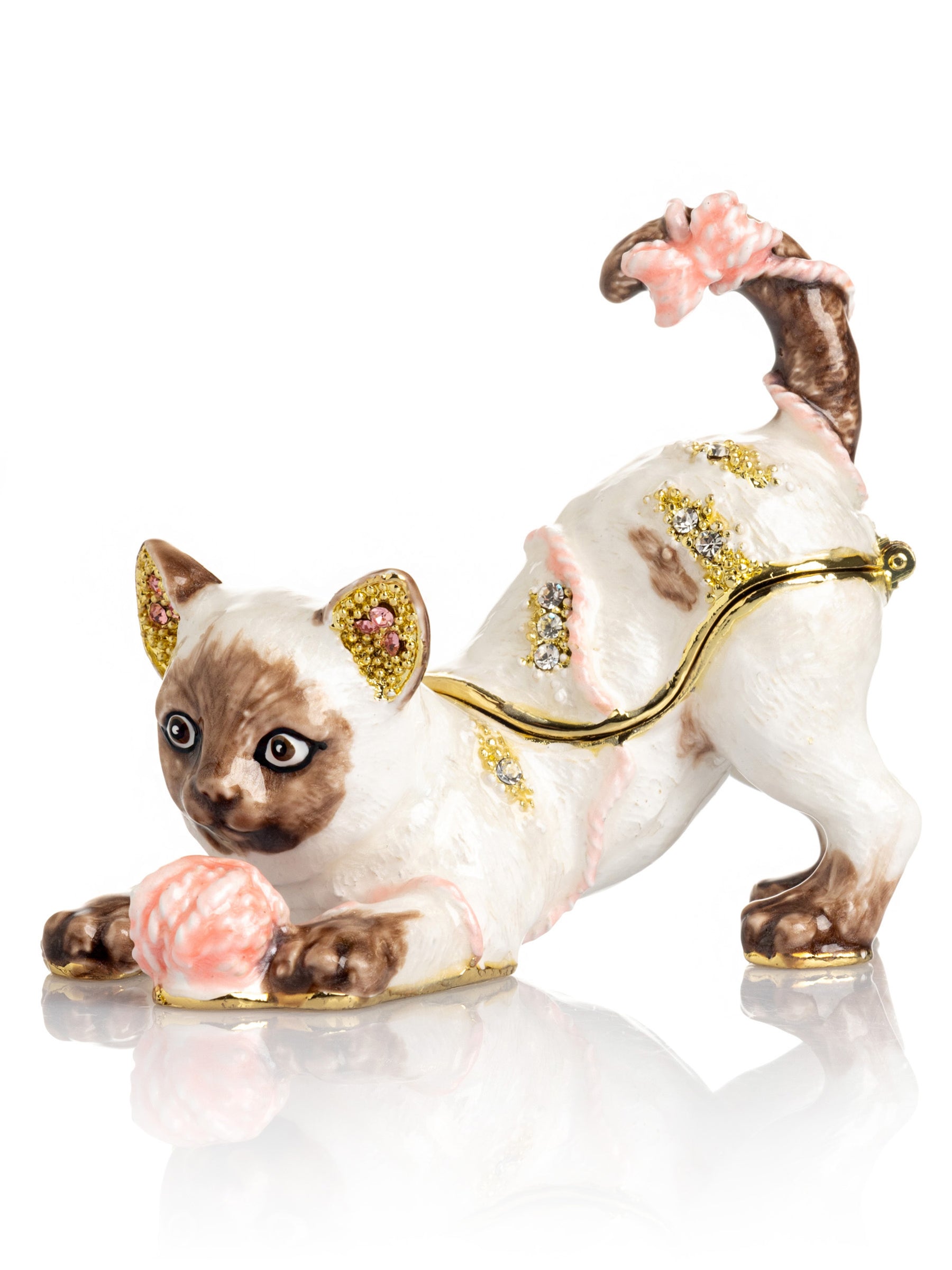 Keren Kopal Cat Playing with a ball of wool