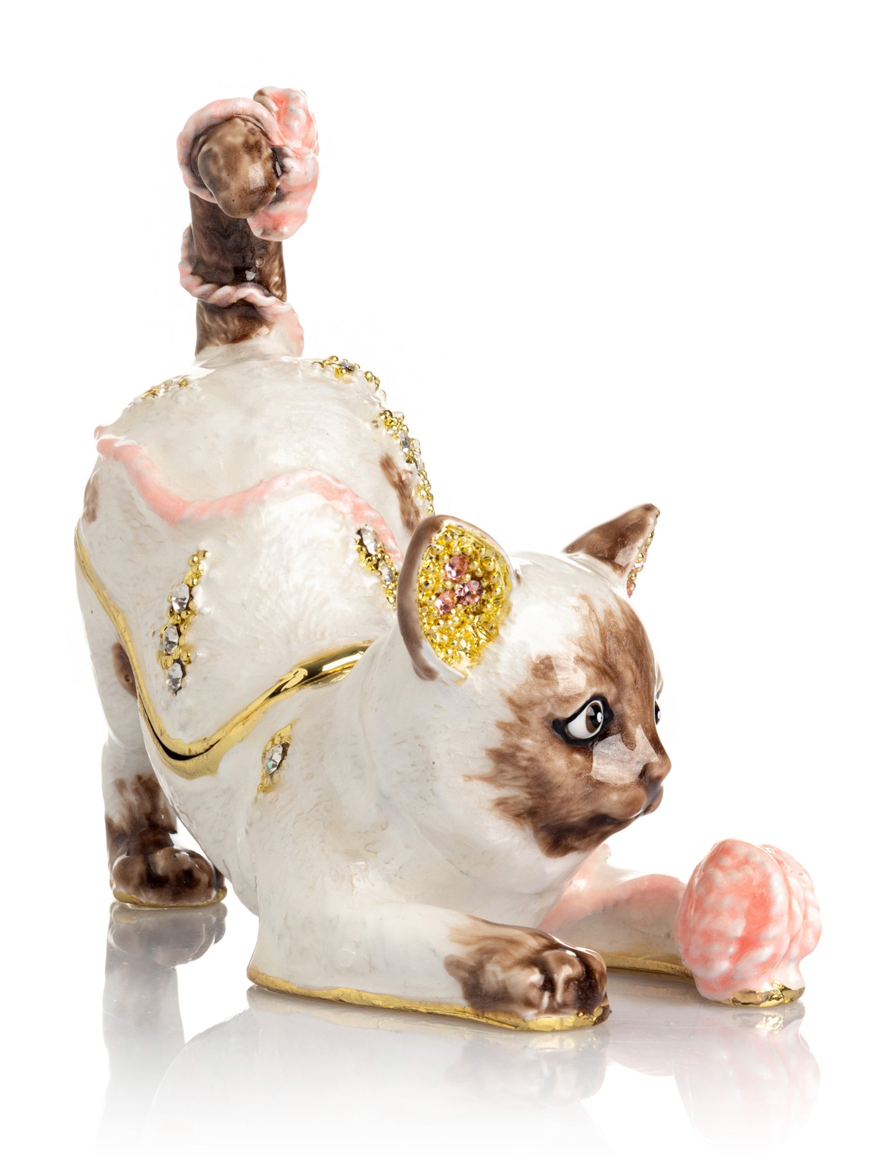 Keren Kopal Cat Playing with a ball of wool