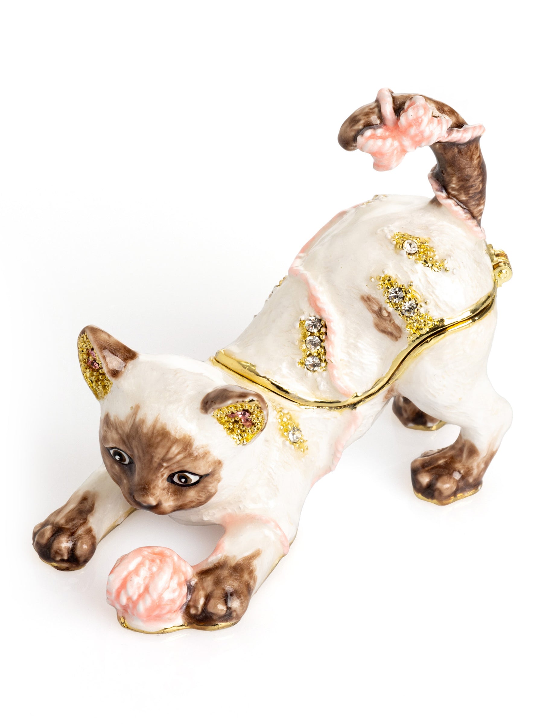 Keren Kopal Cat Playing with a ball of wool