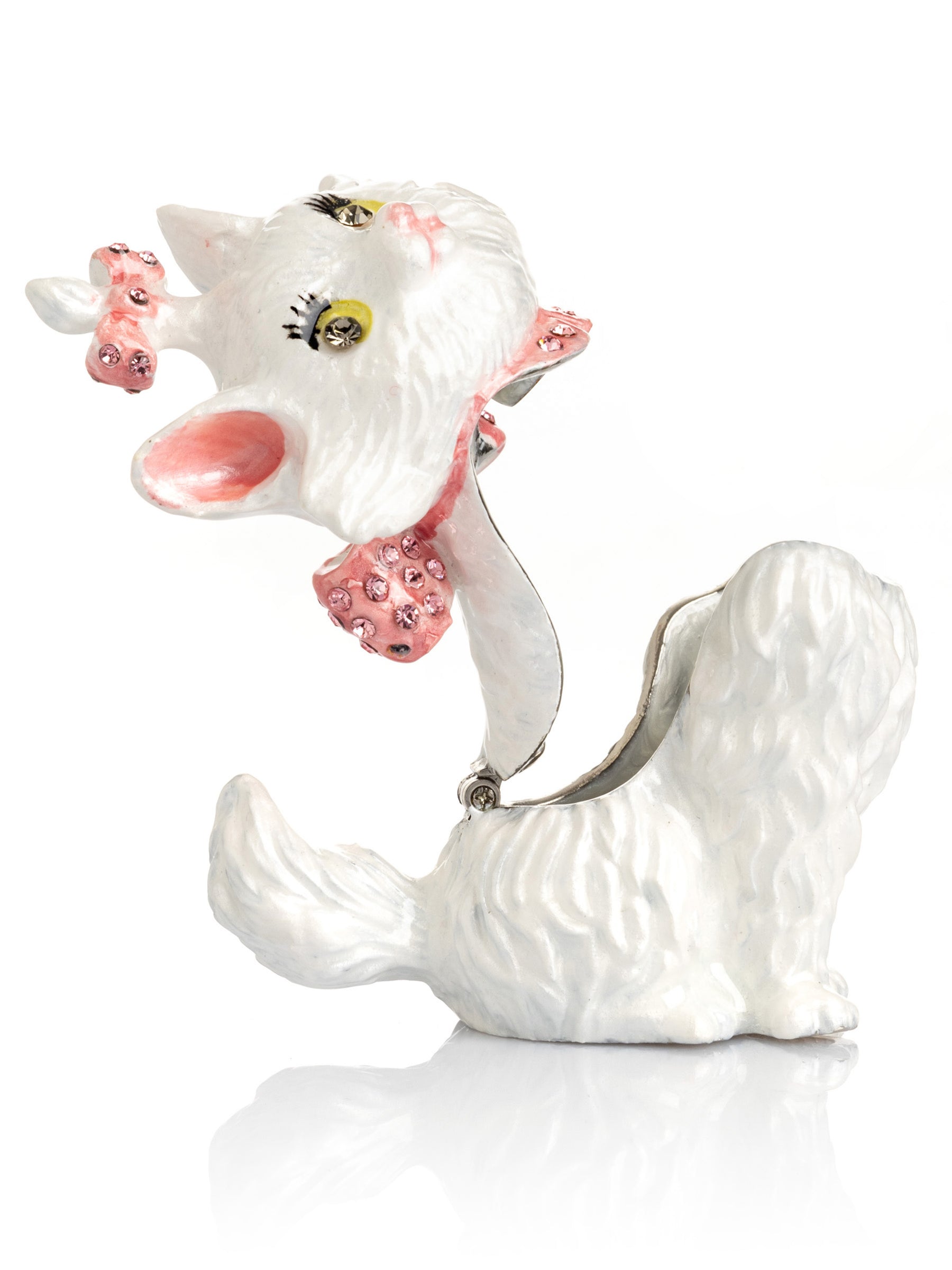 Keren Kopal Marie From Aristocats White and Pink Cat