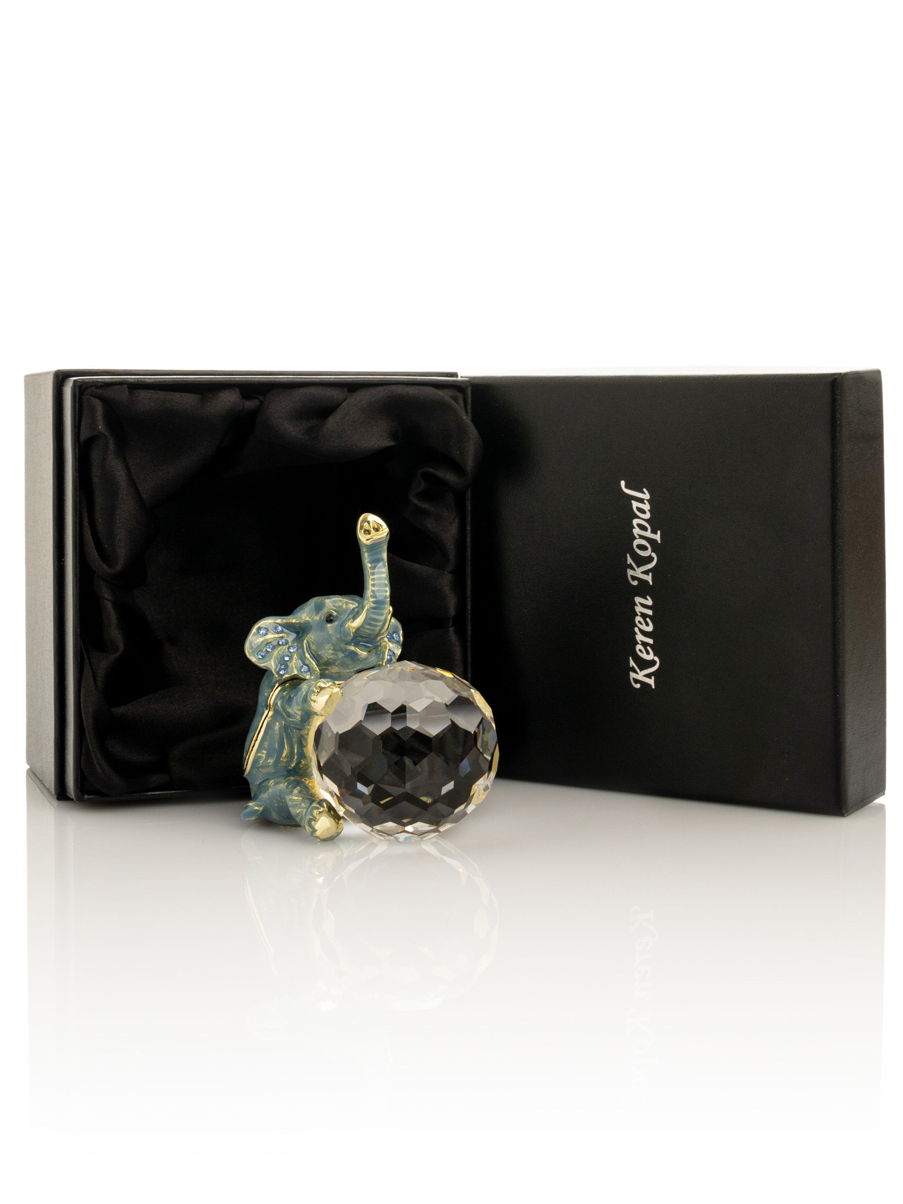 Keren Kopal Elephant on Crystal