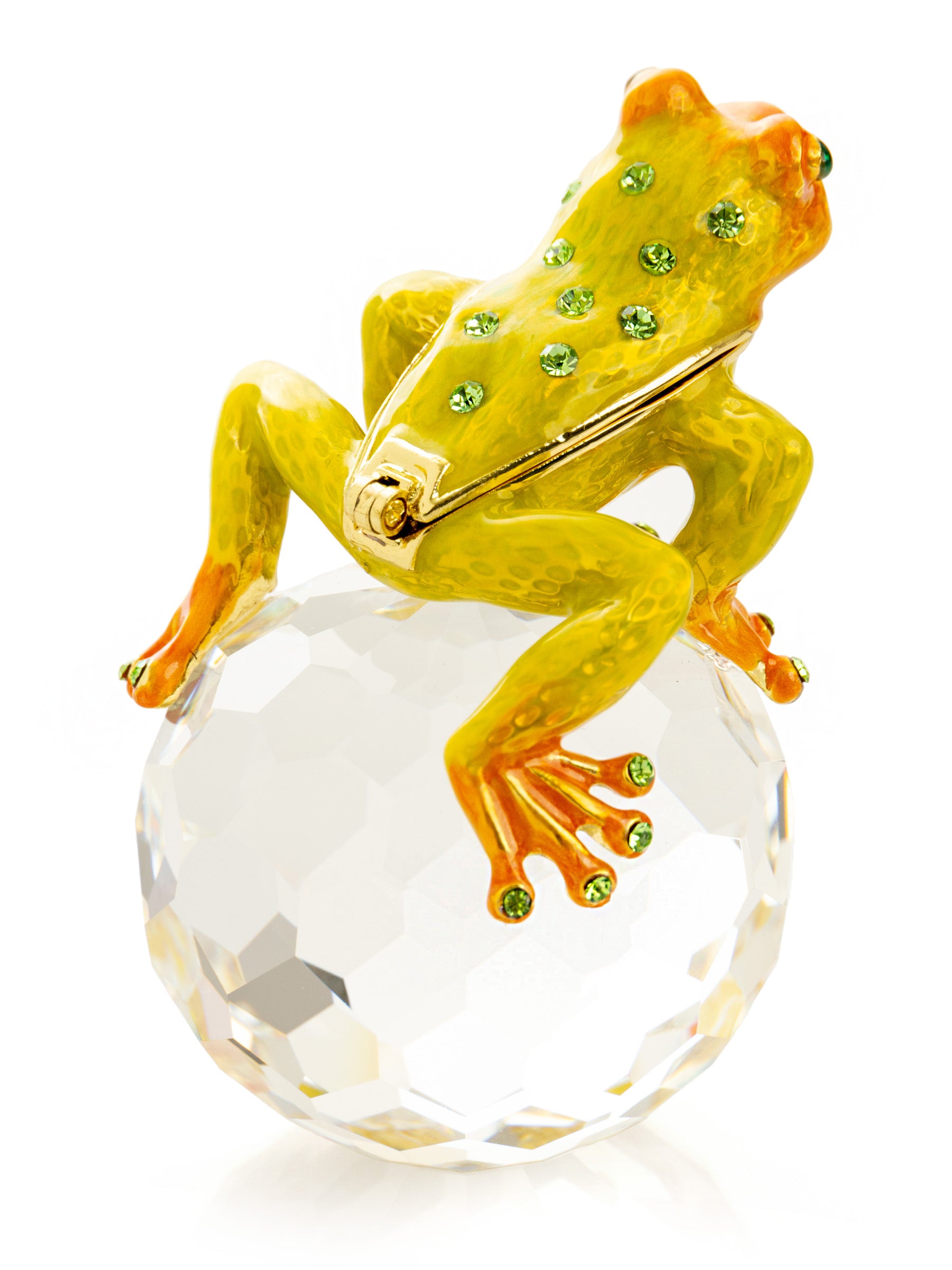 Keren Kopal Frog on Crystal
