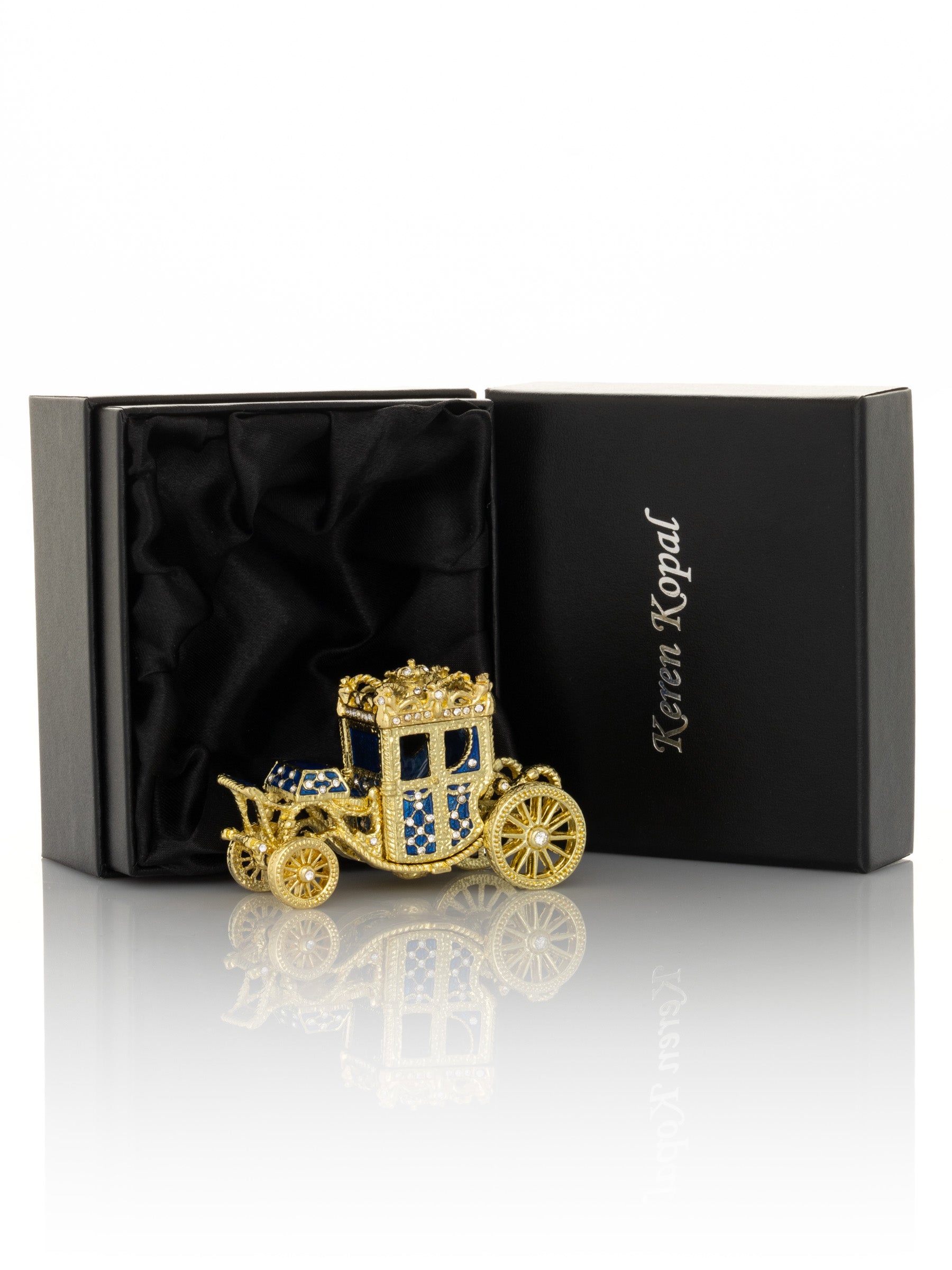 Keren Kopal Gold & Blue Carriage