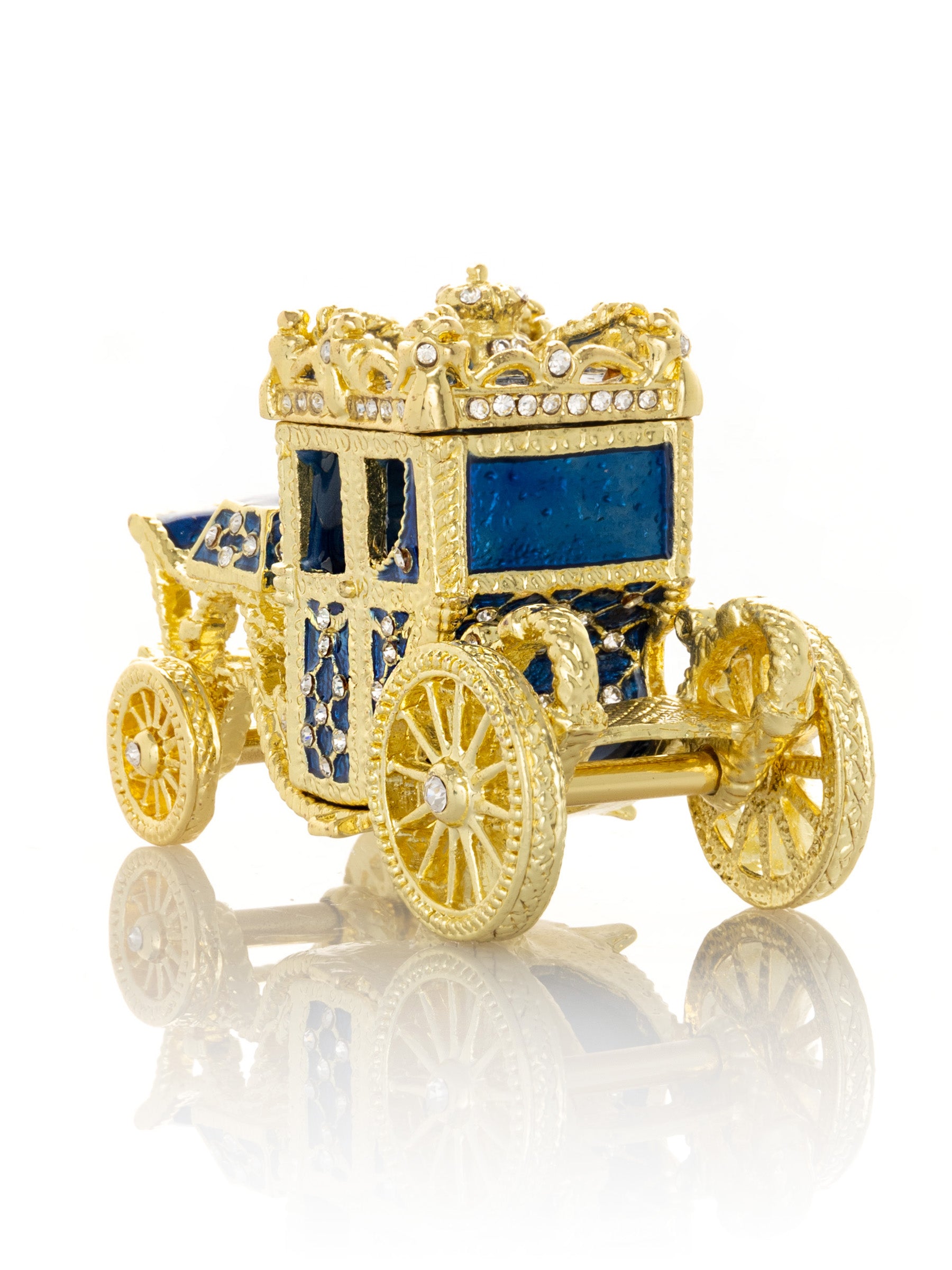 Keren Kopal Gold & Blue Carriage