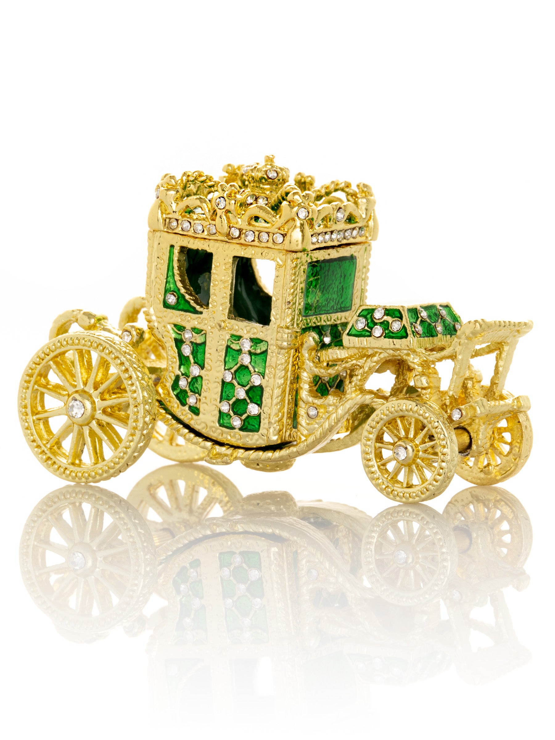 Keren Kopal Gold & Green Carriage