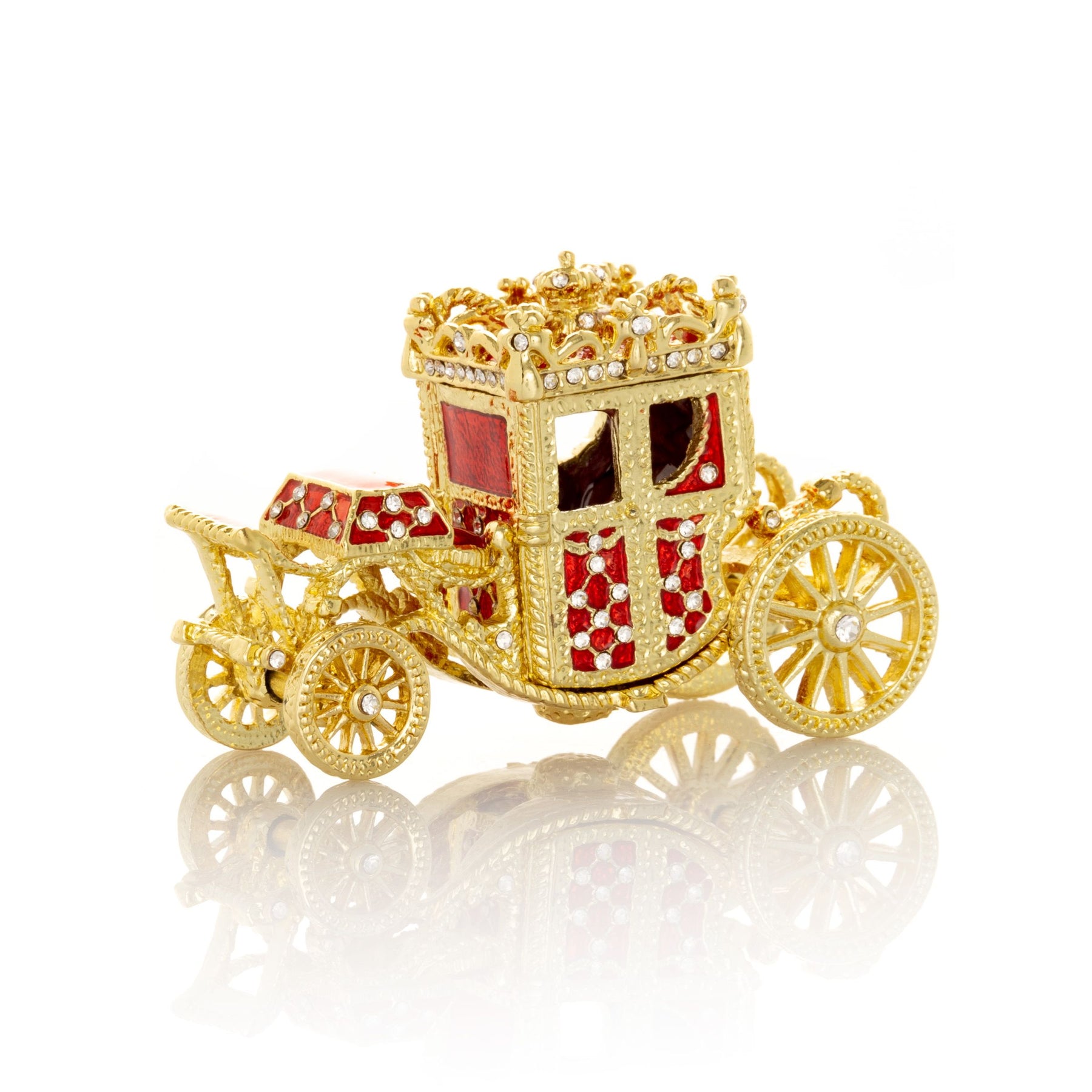 Keren Kopal Gold & Red Carriage