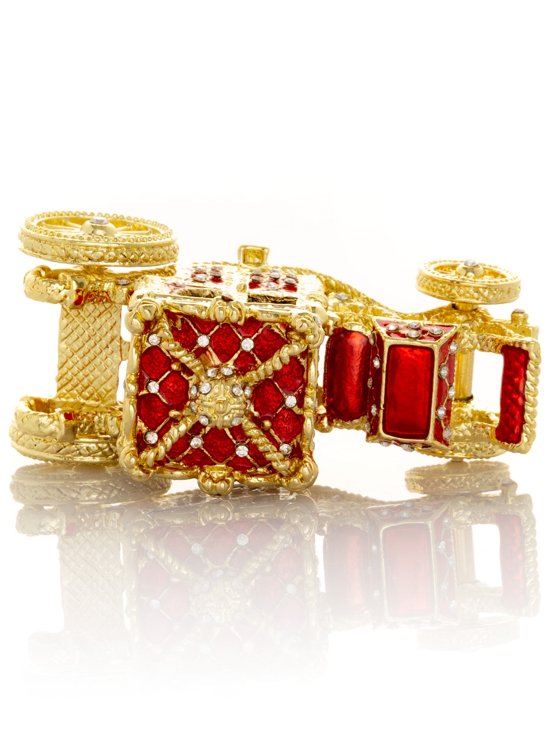 Keren Kopal Gold & Red Carriage