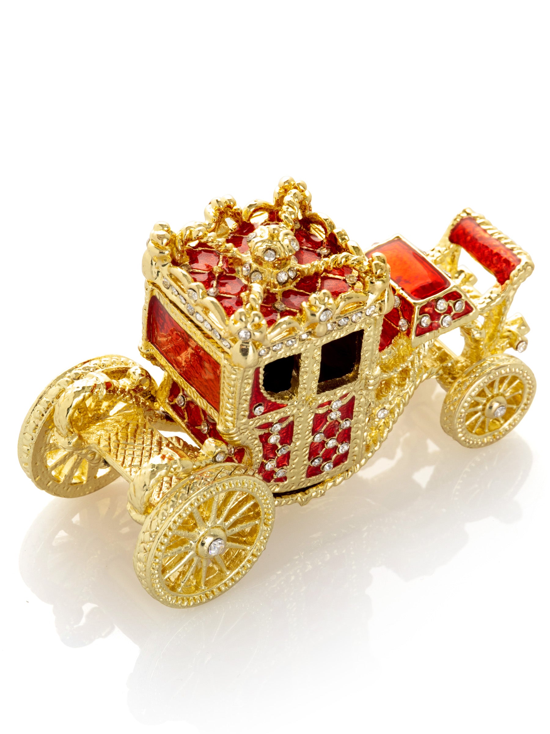 Keren Kopal Gold & Red Carriage