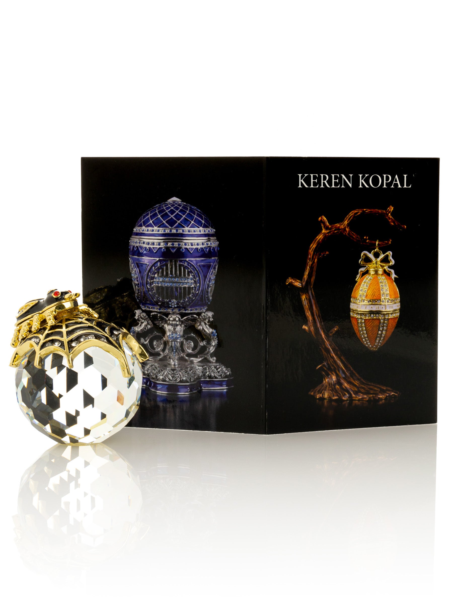 Keren Kopal Spider on Crystal