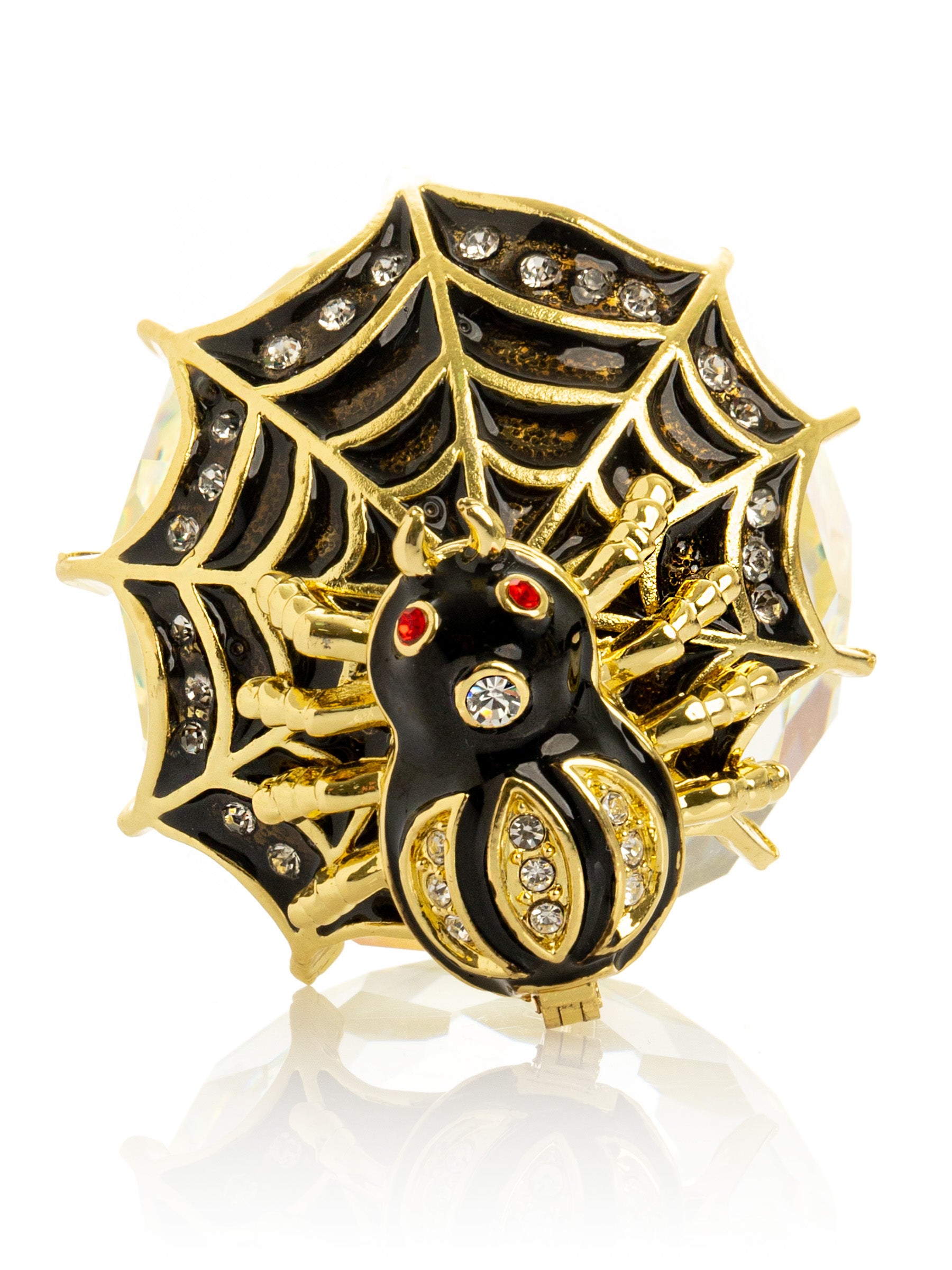 Keren Kopal Spider on Crystal