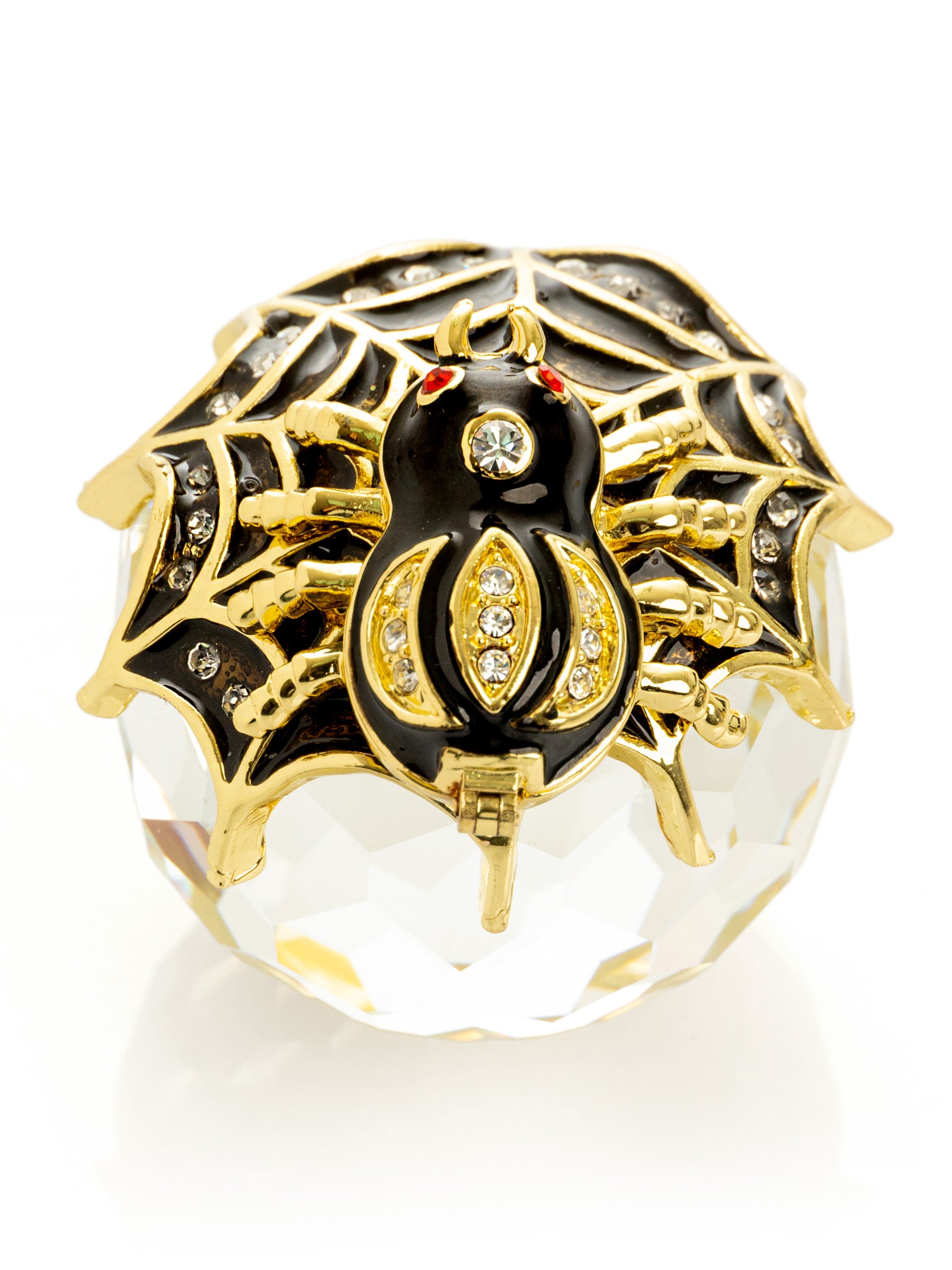 Keren Kopal Spider on Crystal