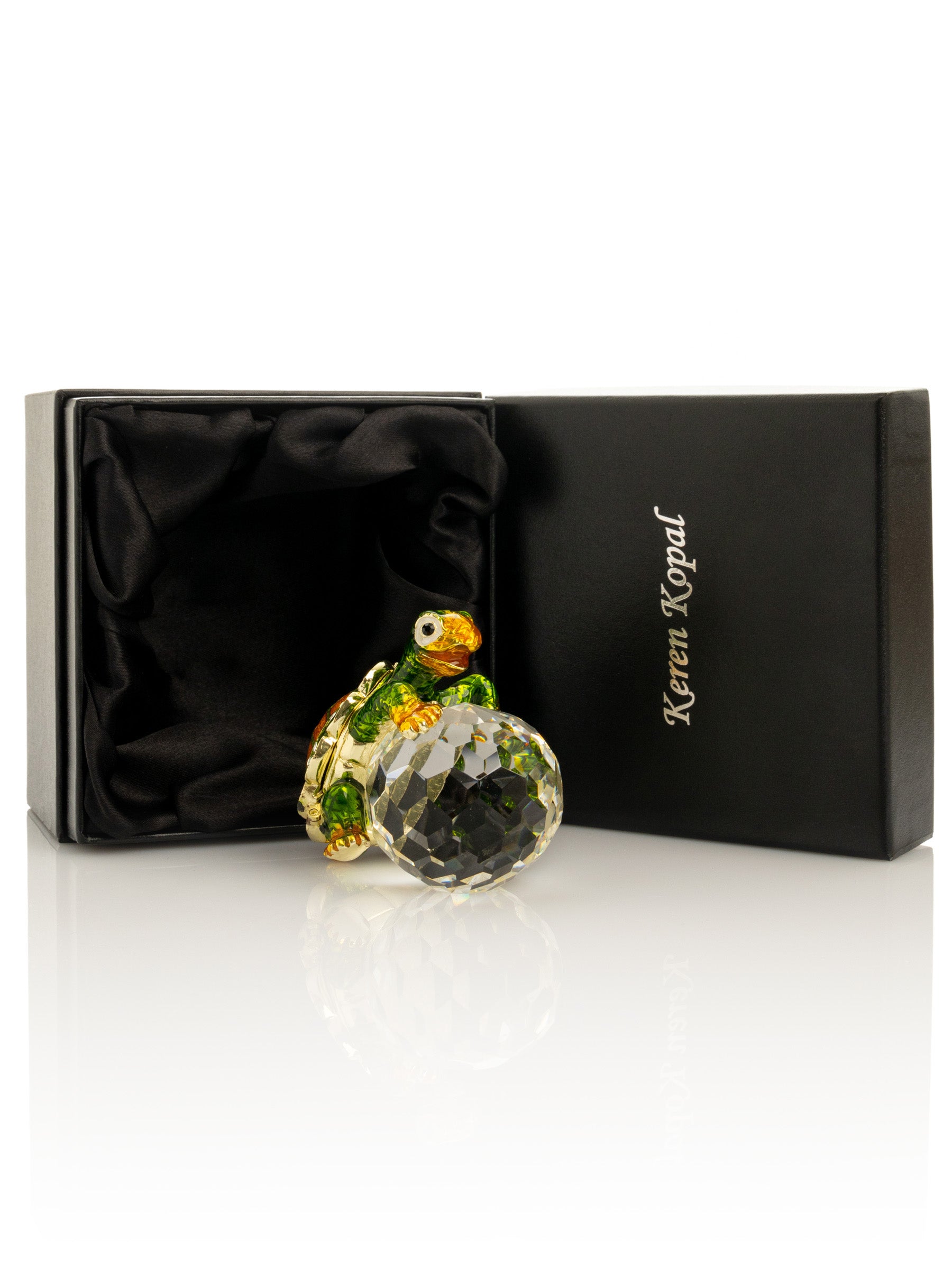 Keren Kopal Turtle on Crystal