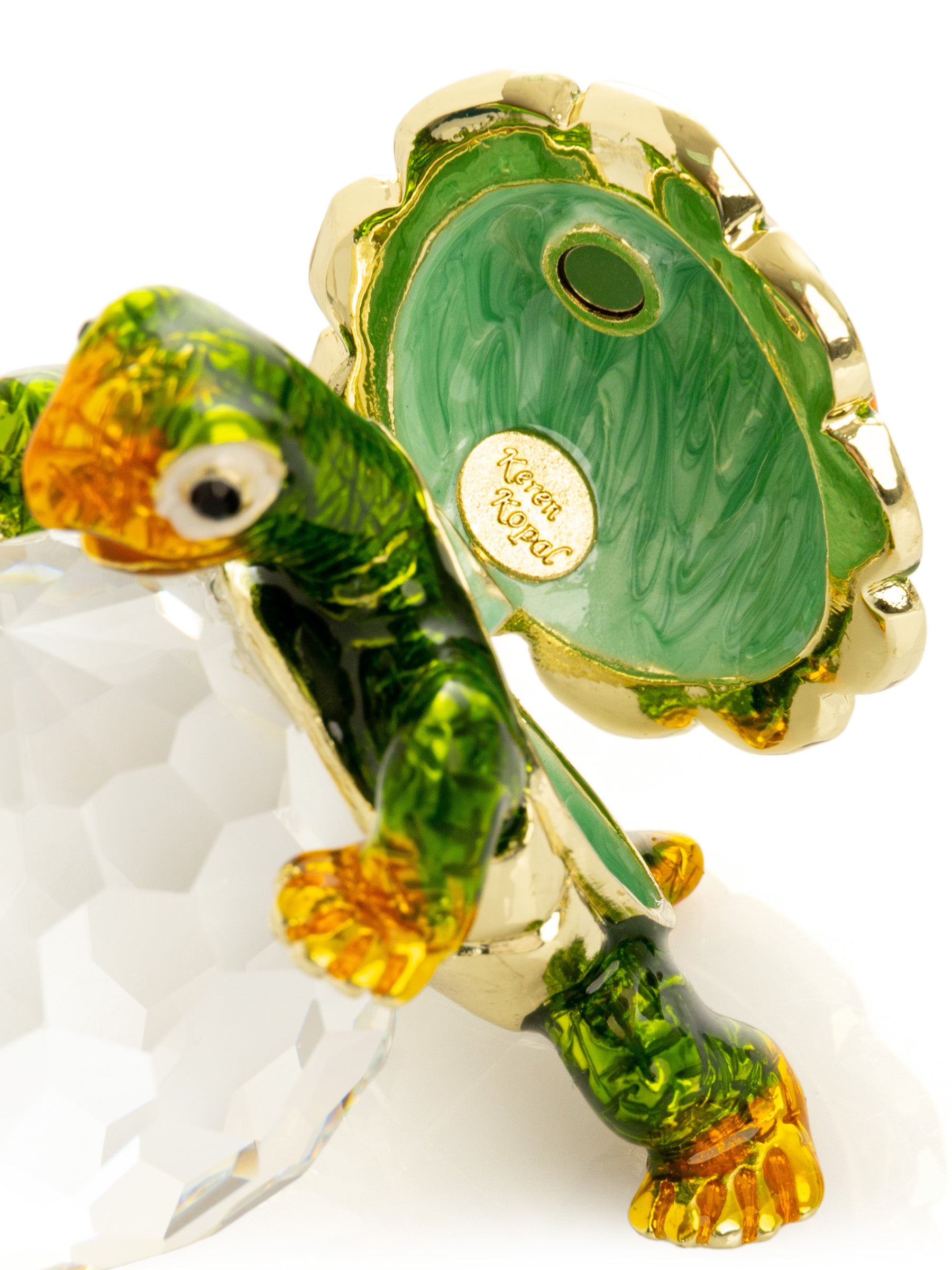 Keren Kopal Turtle on Crystal