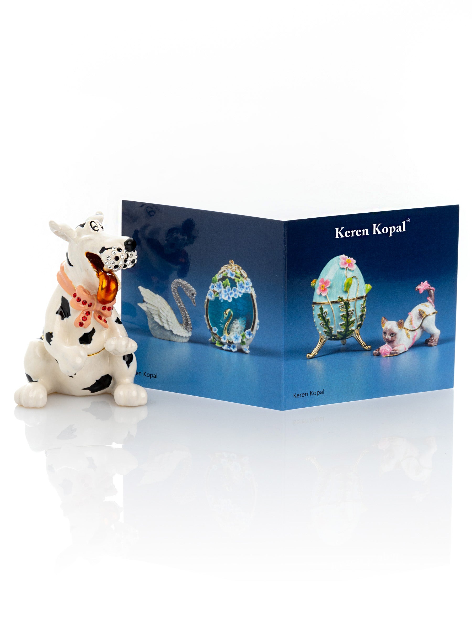 Keren Kopal White dalmatian dog