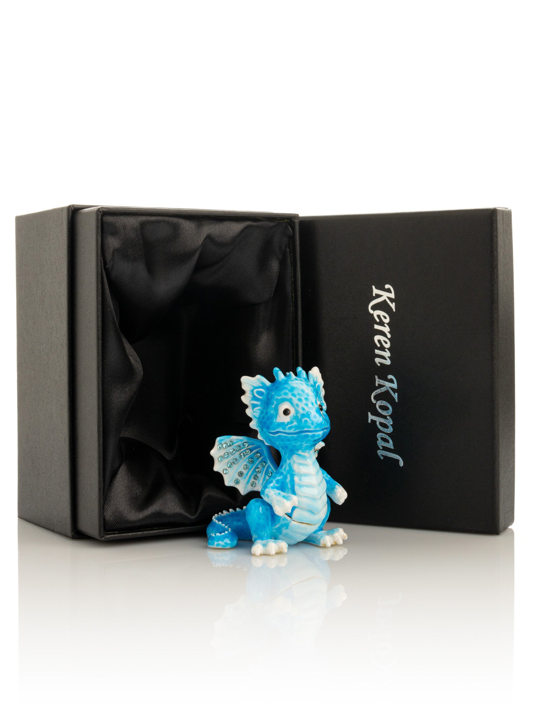 Keren Kopal Cute Blue Chinese Dragon