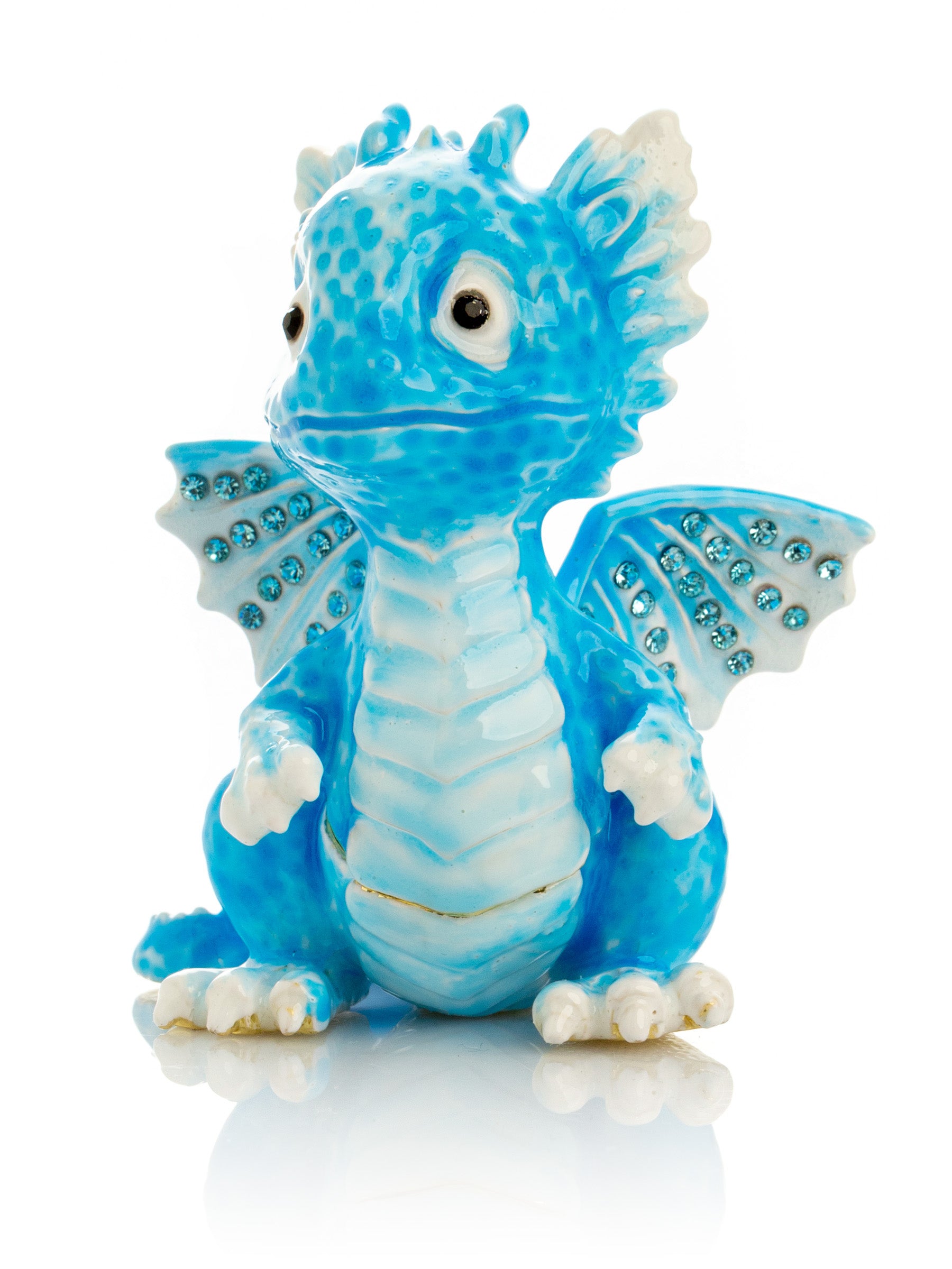 Keren Kopal Cute Blue Chinese Dragon