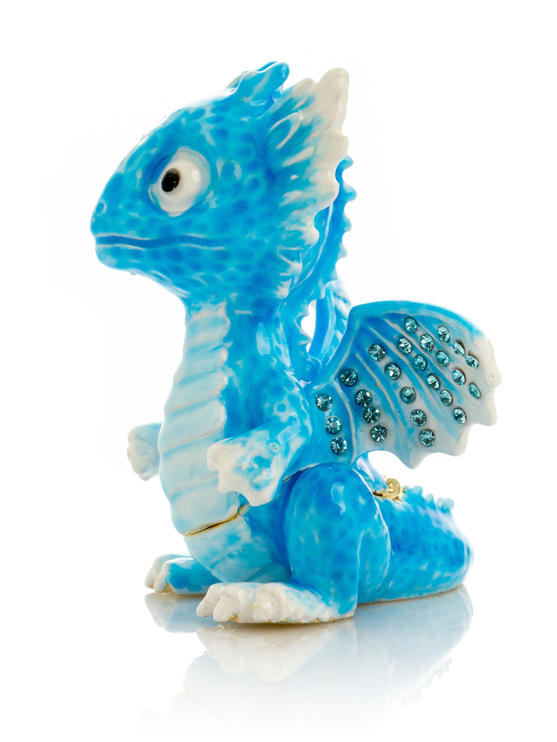 Keren Kopal Cute Blue Chinese Dragon