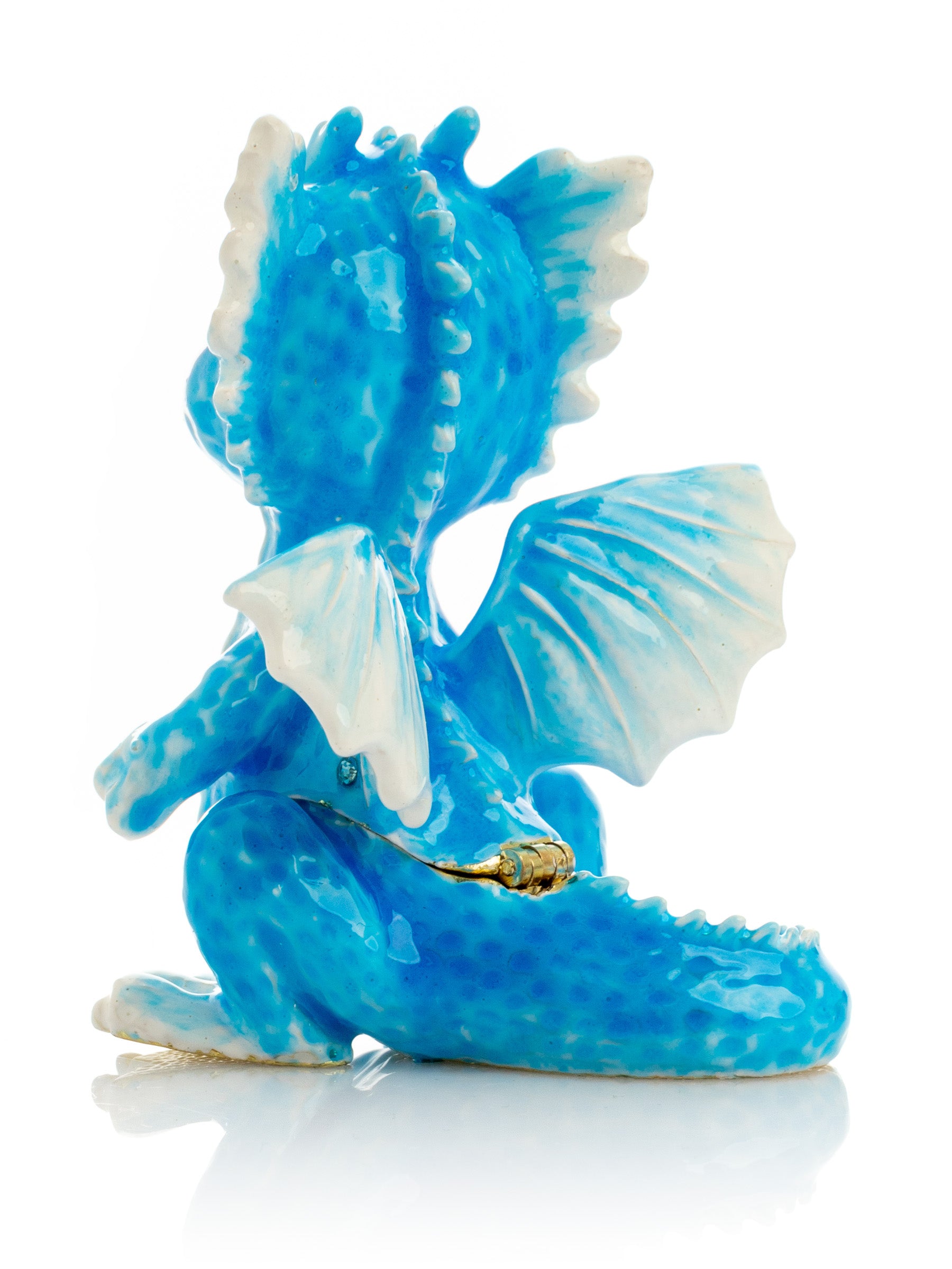 Keren Kopal Cute Blue Chinese Dragon