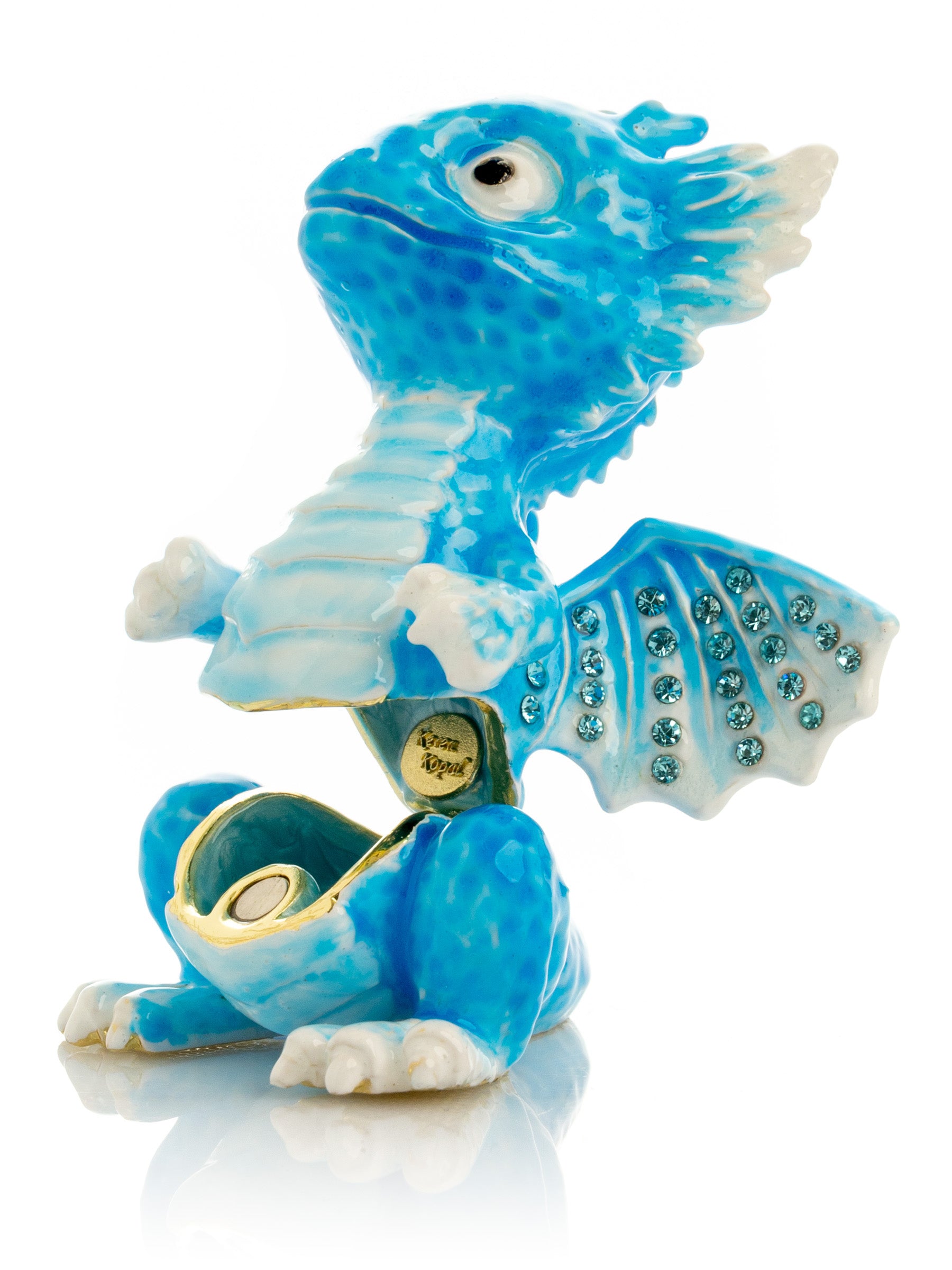 Keren Kopal Cute Blue Chinese Dragon