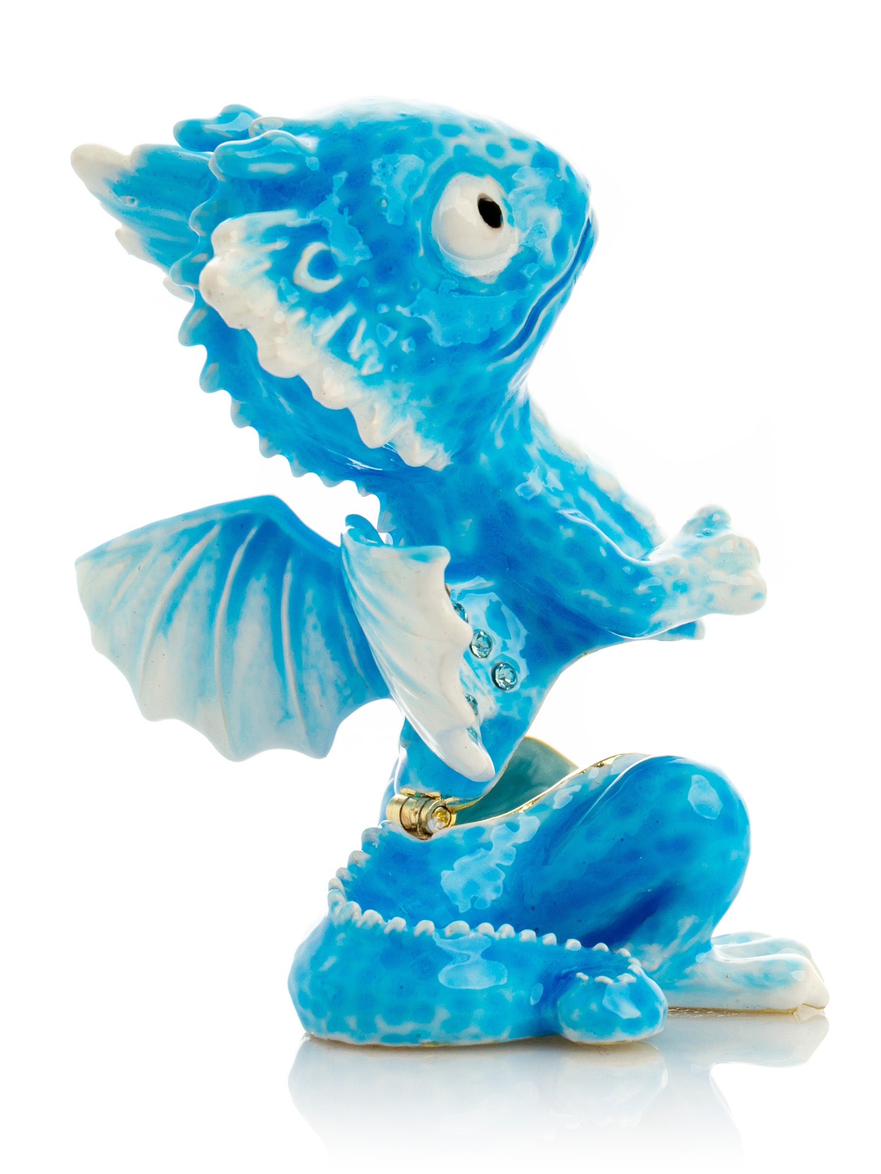 Keren Kopal Cute Blue Chinese Dragon