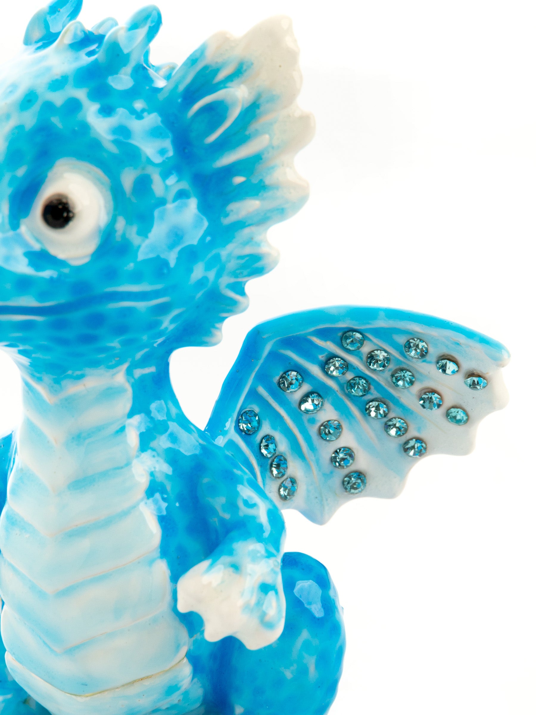Keren Kopal Cute Blue Chinese Dragon