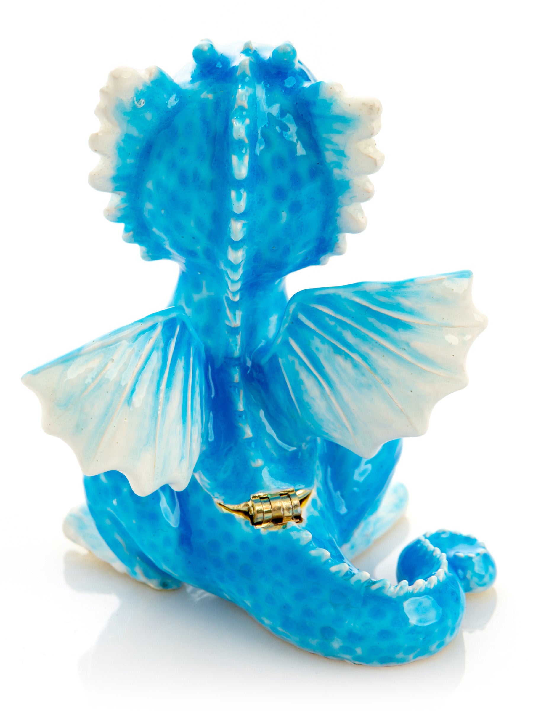 Keren Kopal Cute Blue Chinese Dragon