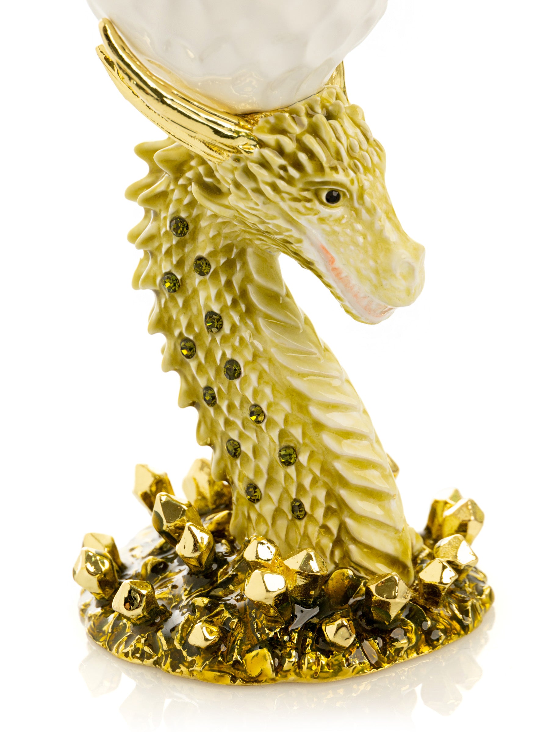 Keren Kopal Golden Dragon head white egg