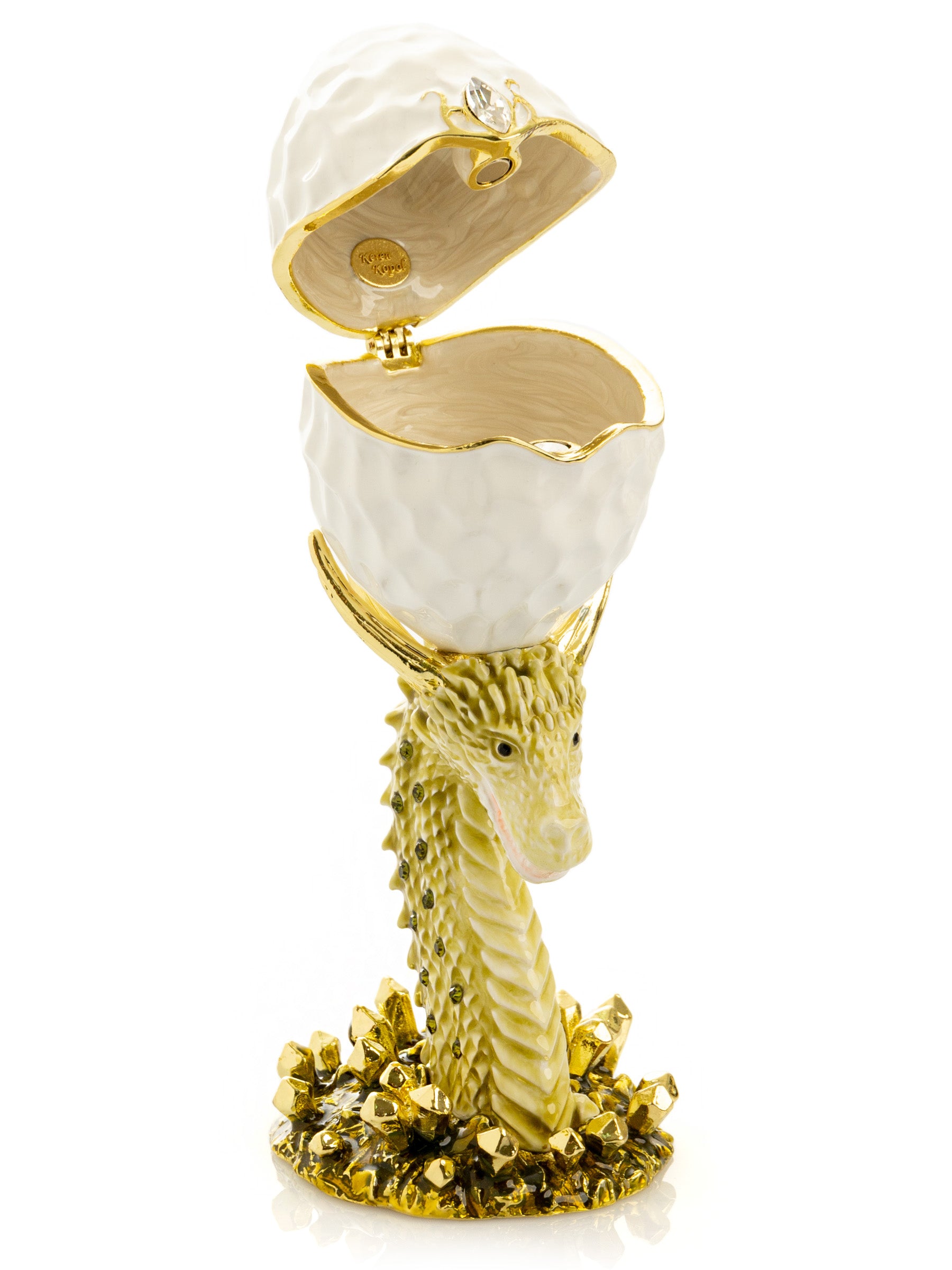 Keren Kopal Golden Dragon head white egg