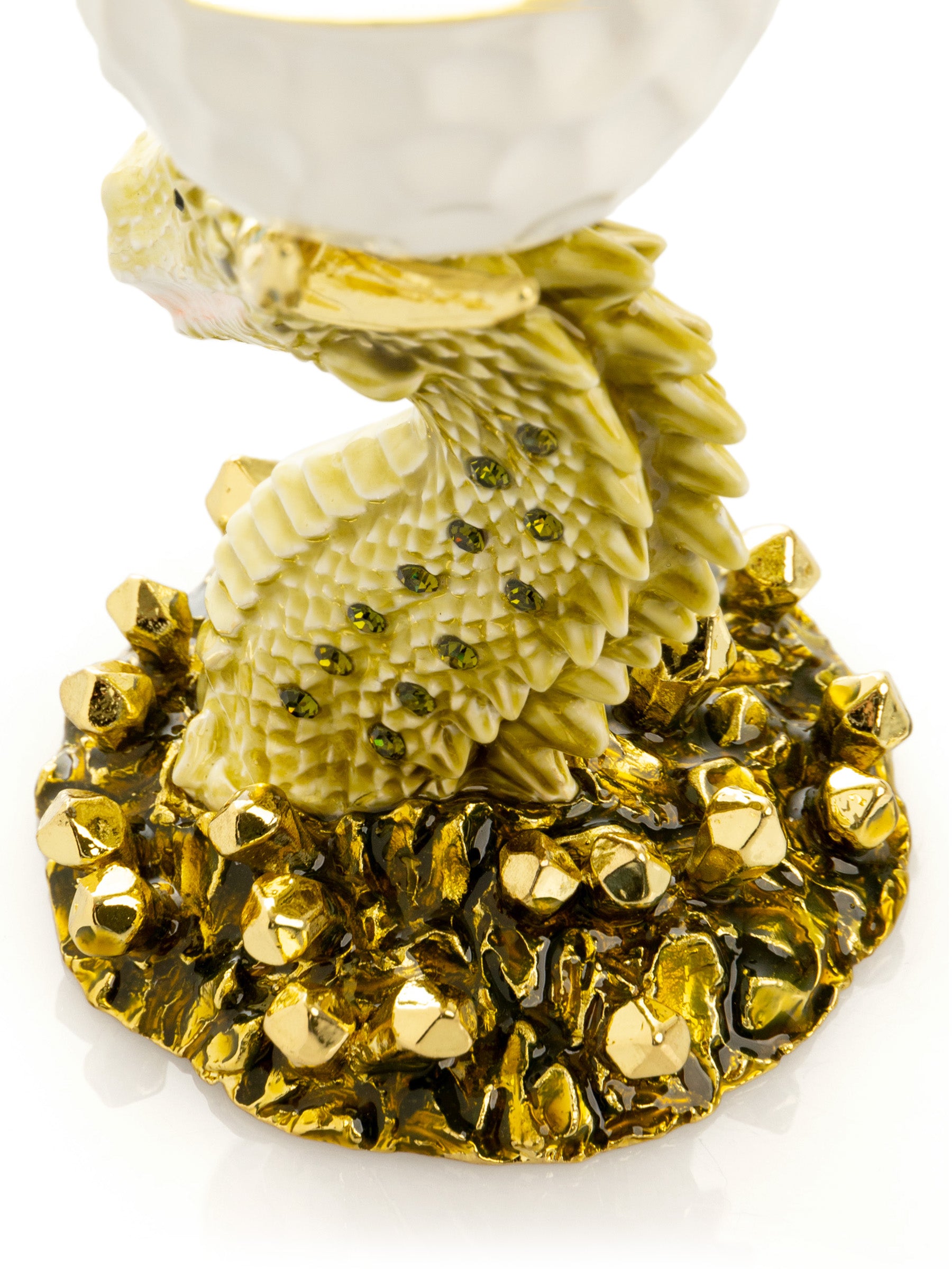 Keren Kopal Golden Dragon head white egg