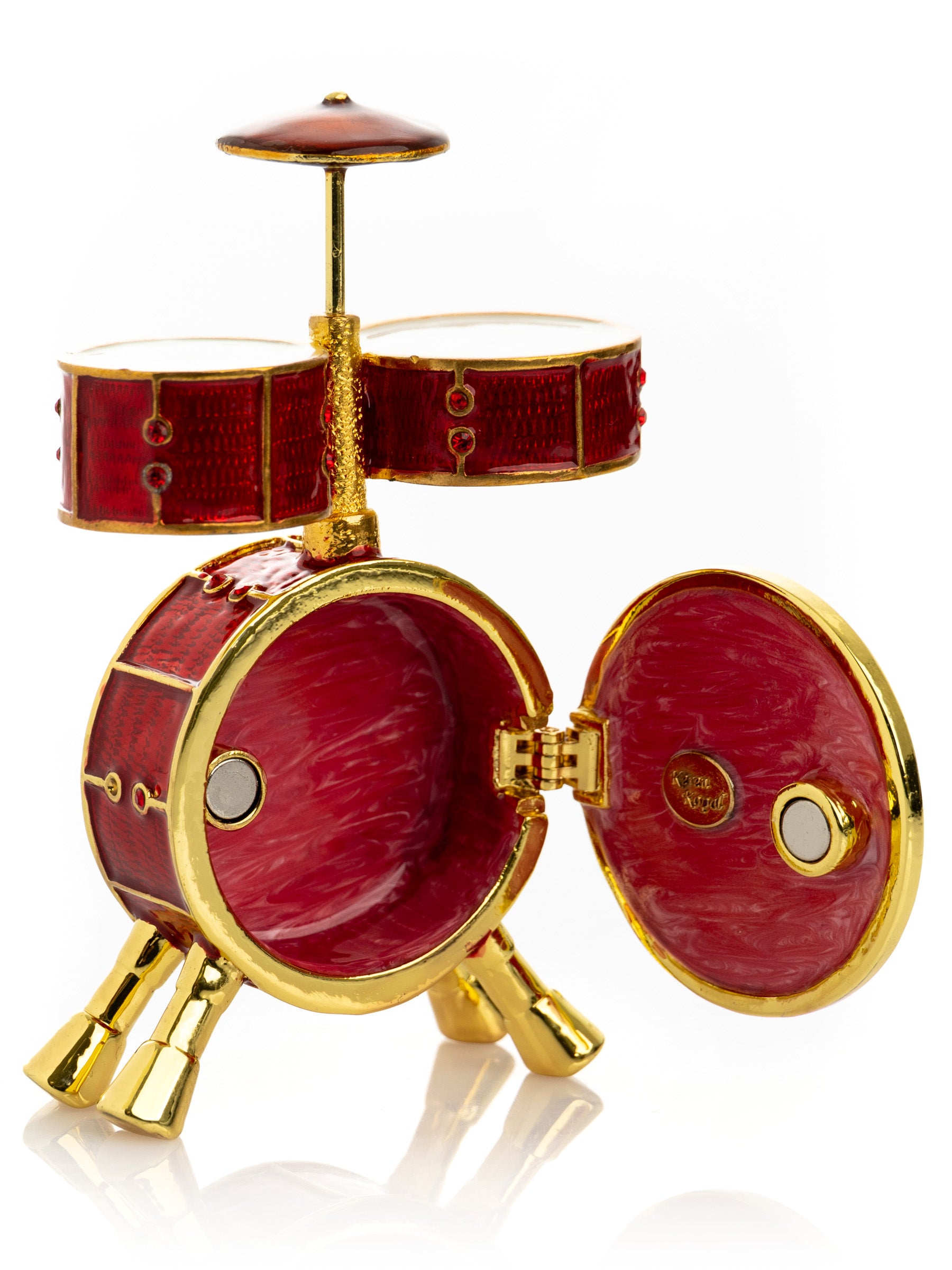 Keren Kopal Drum Set Trinket Box