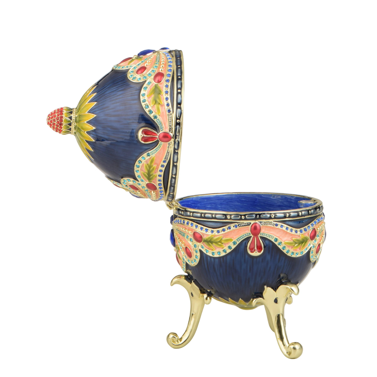 Keren Kopal Blue Colorful Russian Egg