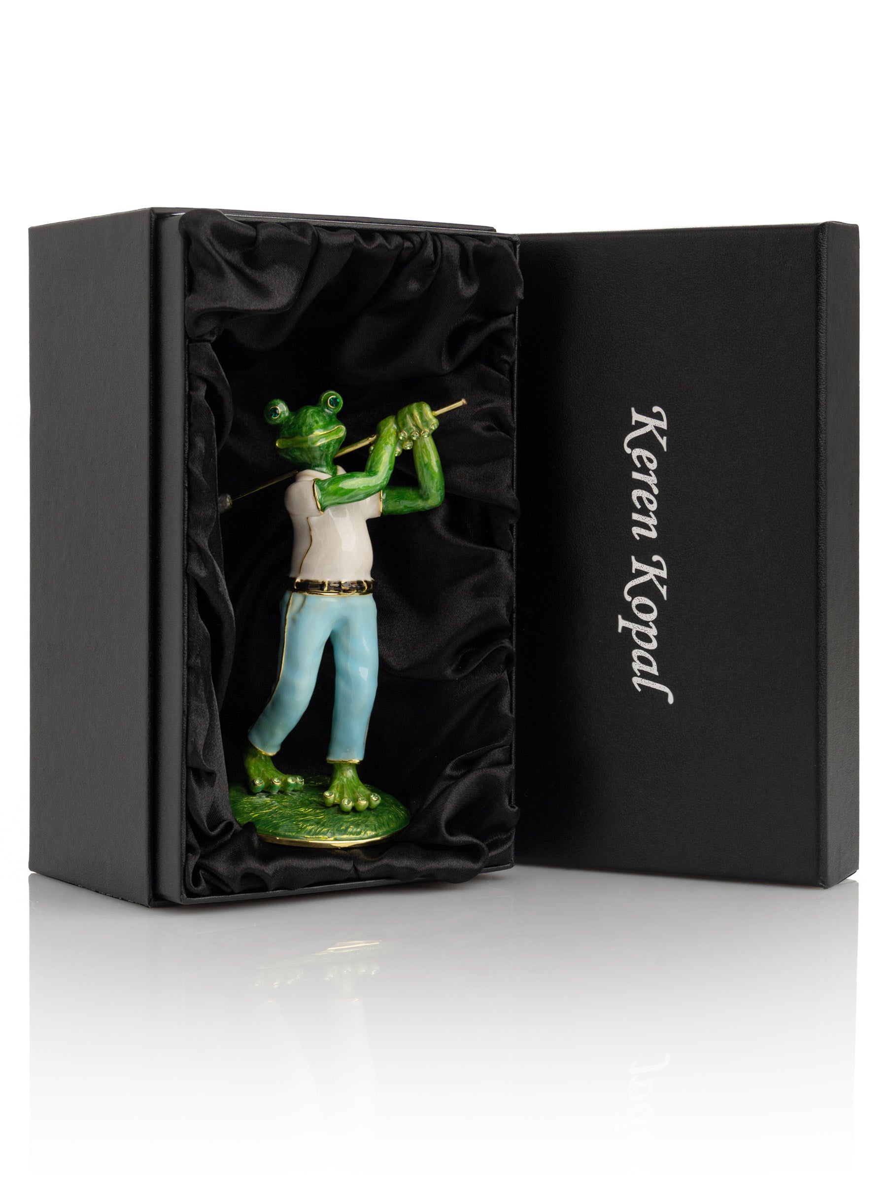 Keren Kopal Frog Playing Golf