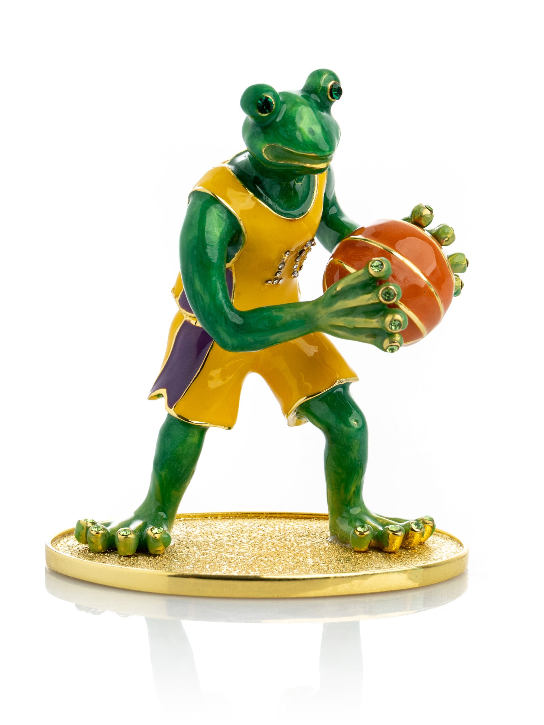 Keren Kopal Frog Playing Basketball