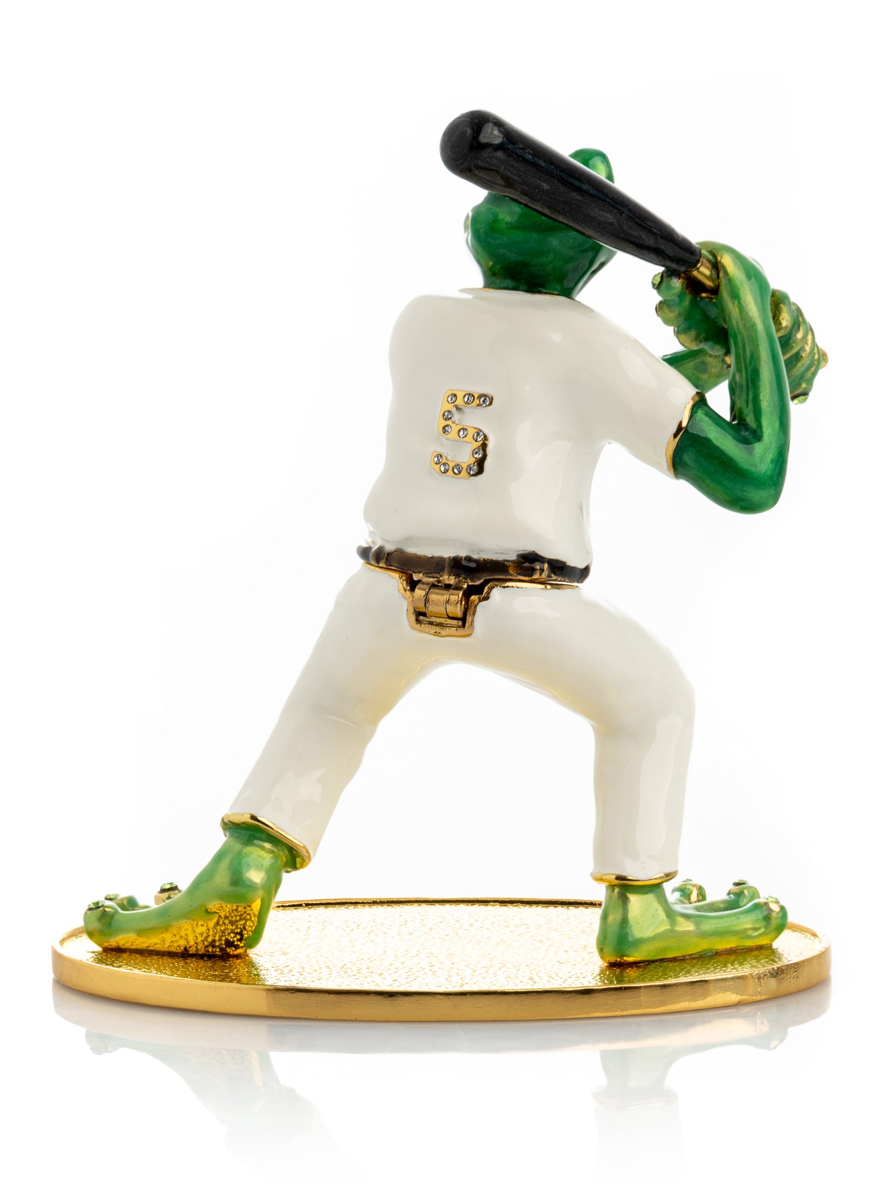 Keren Kopal Frog Playing Baseball