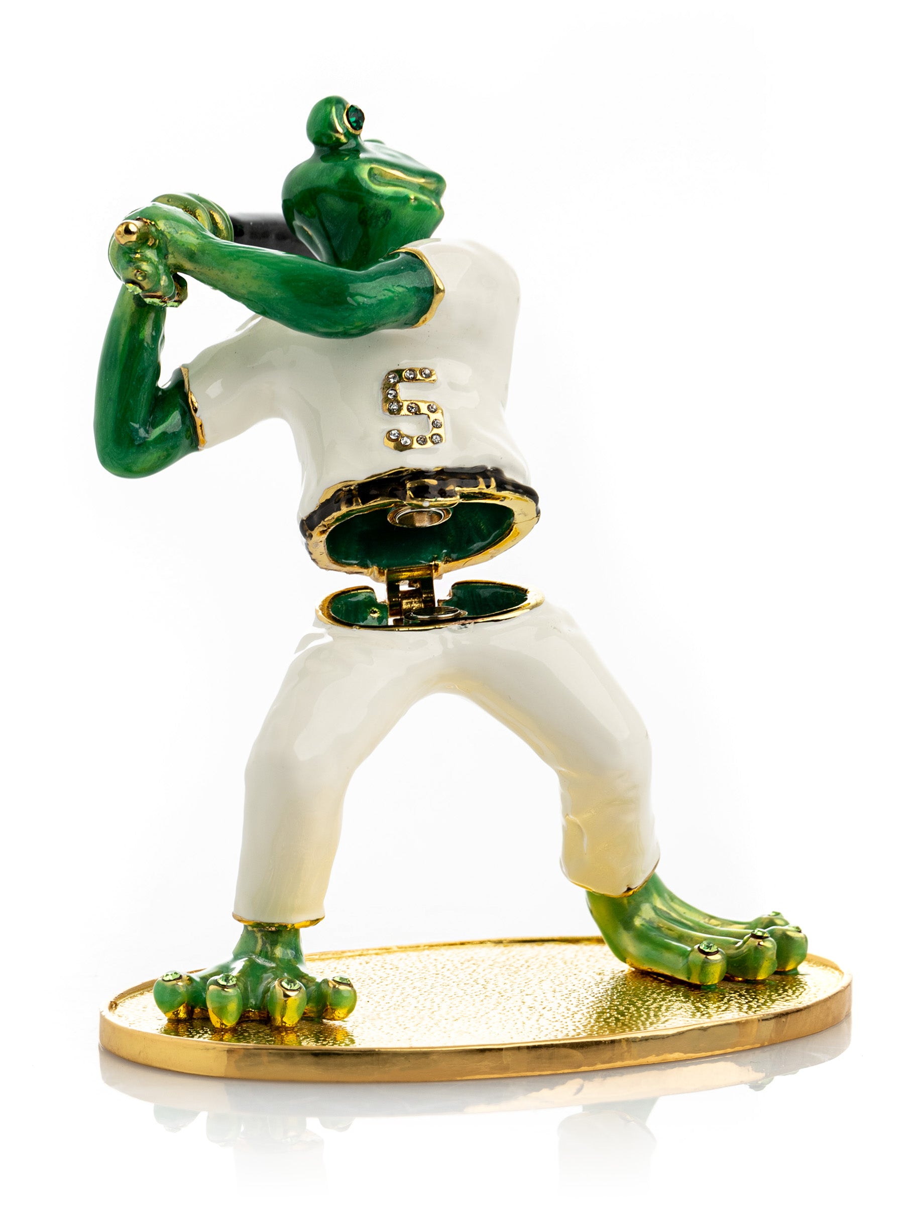 Keren Kopal Frog Playing Baseball