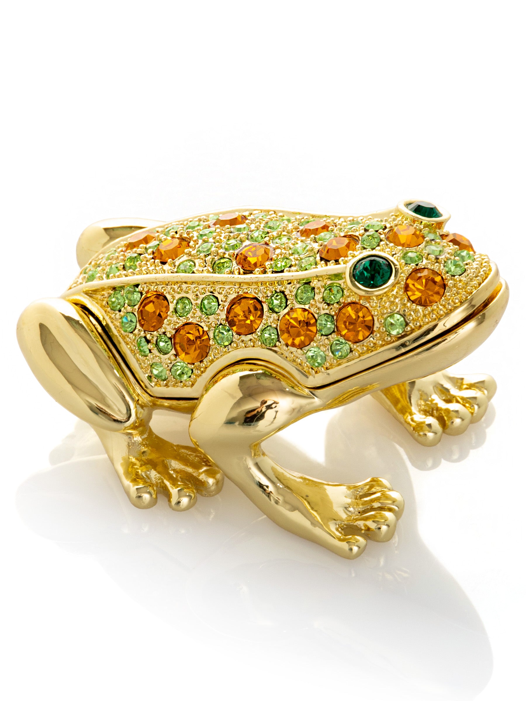 Keren Kopal Gold & Green Frog