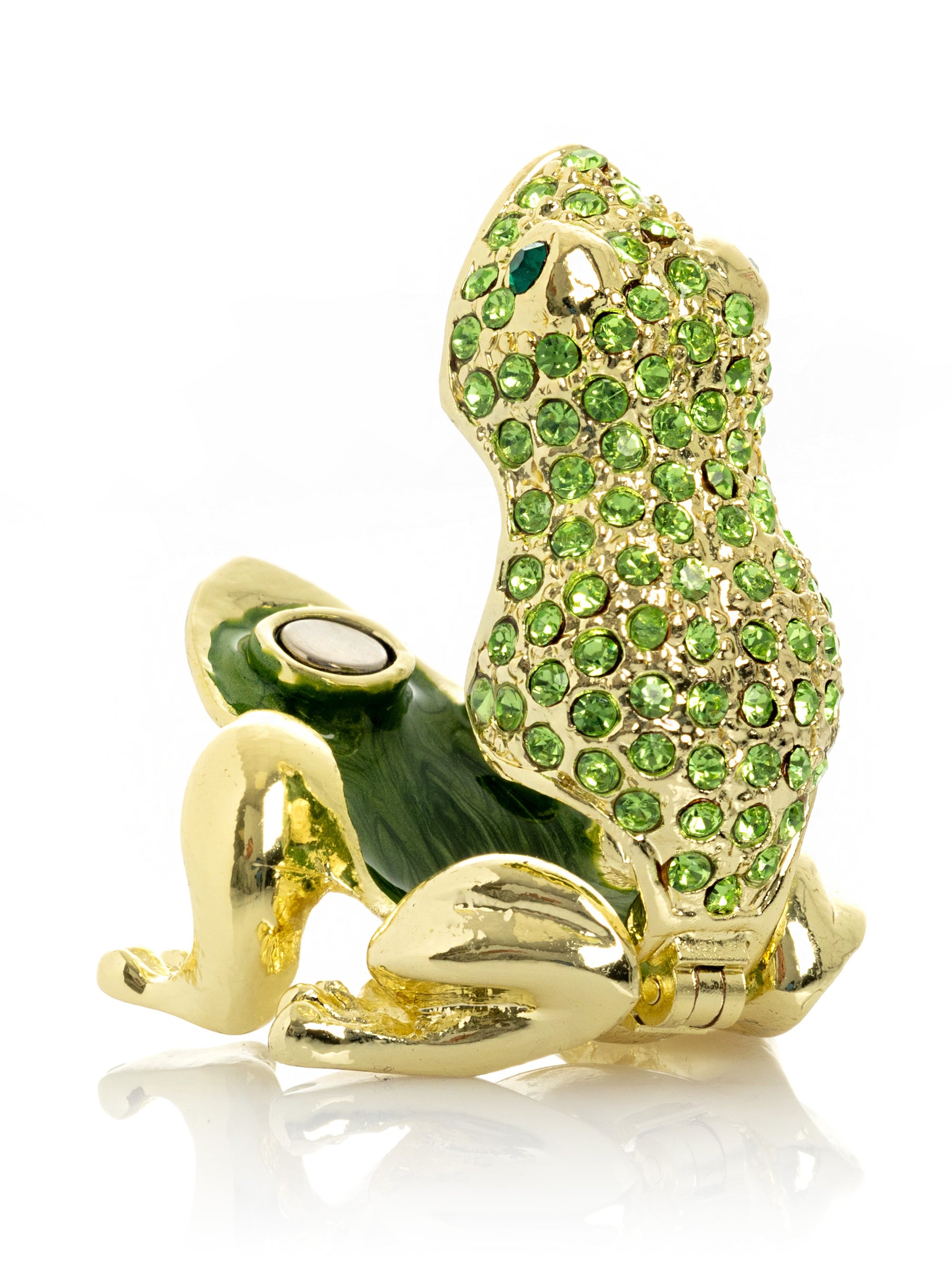 Keren Kopal Green and Gold Sitting Toad