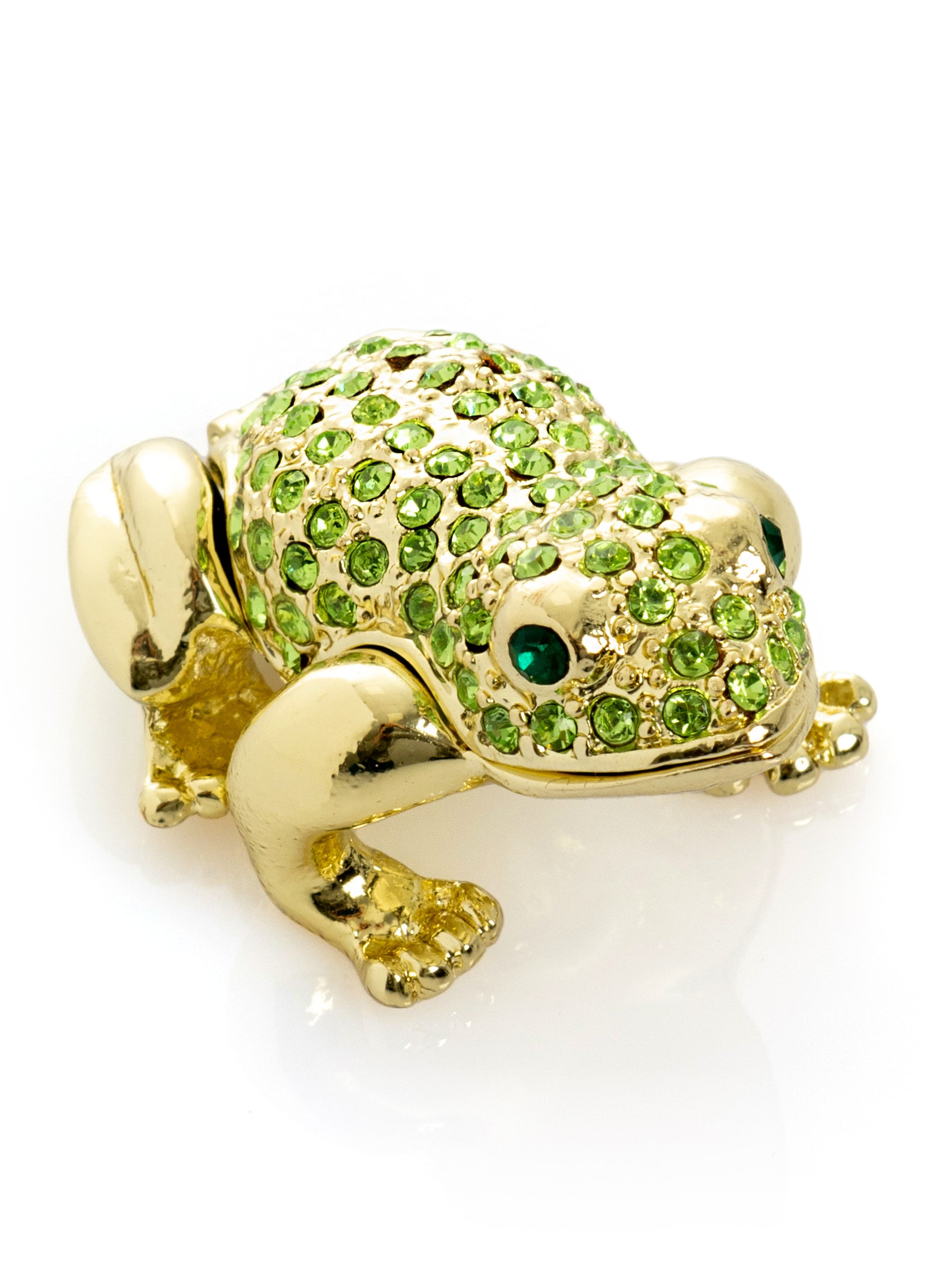 Keren Kopal Green and Gold Sitting Toad