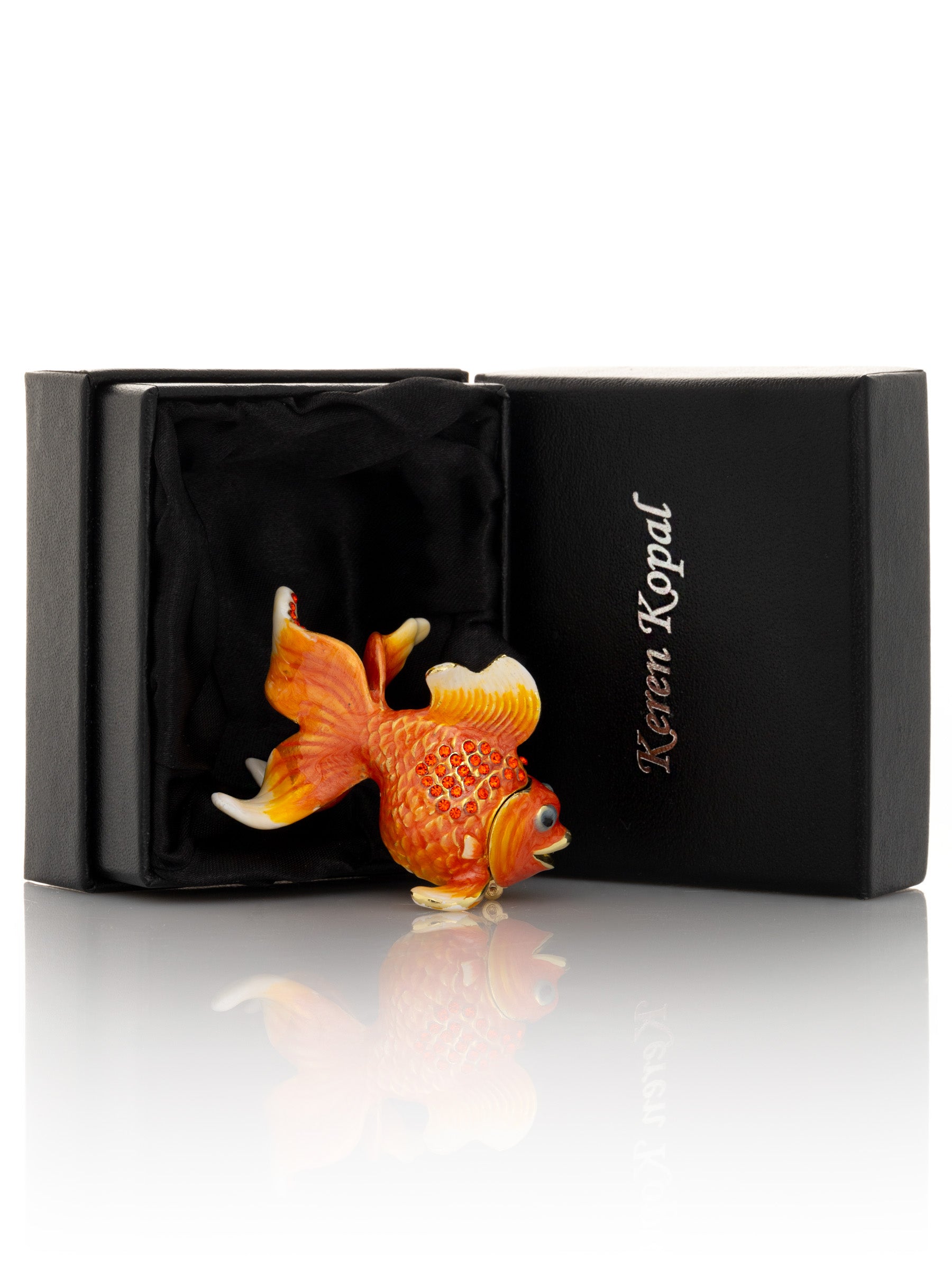 Keren Kopal Gold Fish Trinket