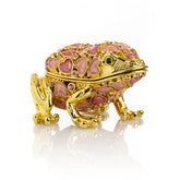 Keren Kopal Golden Frog Decorated with Hearts