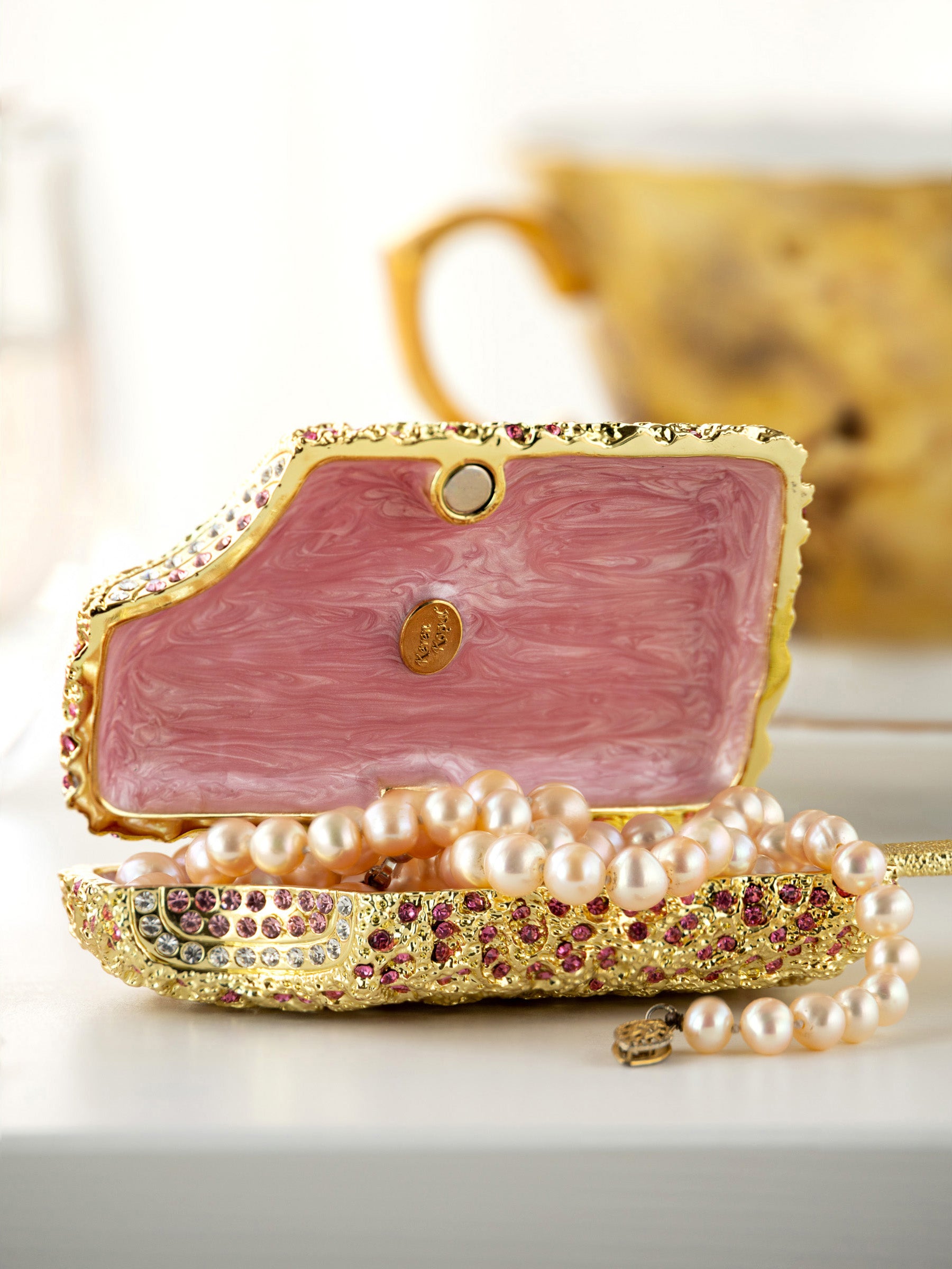 Keren Kopal Golden ice-cream Ice Pop Trinket Box