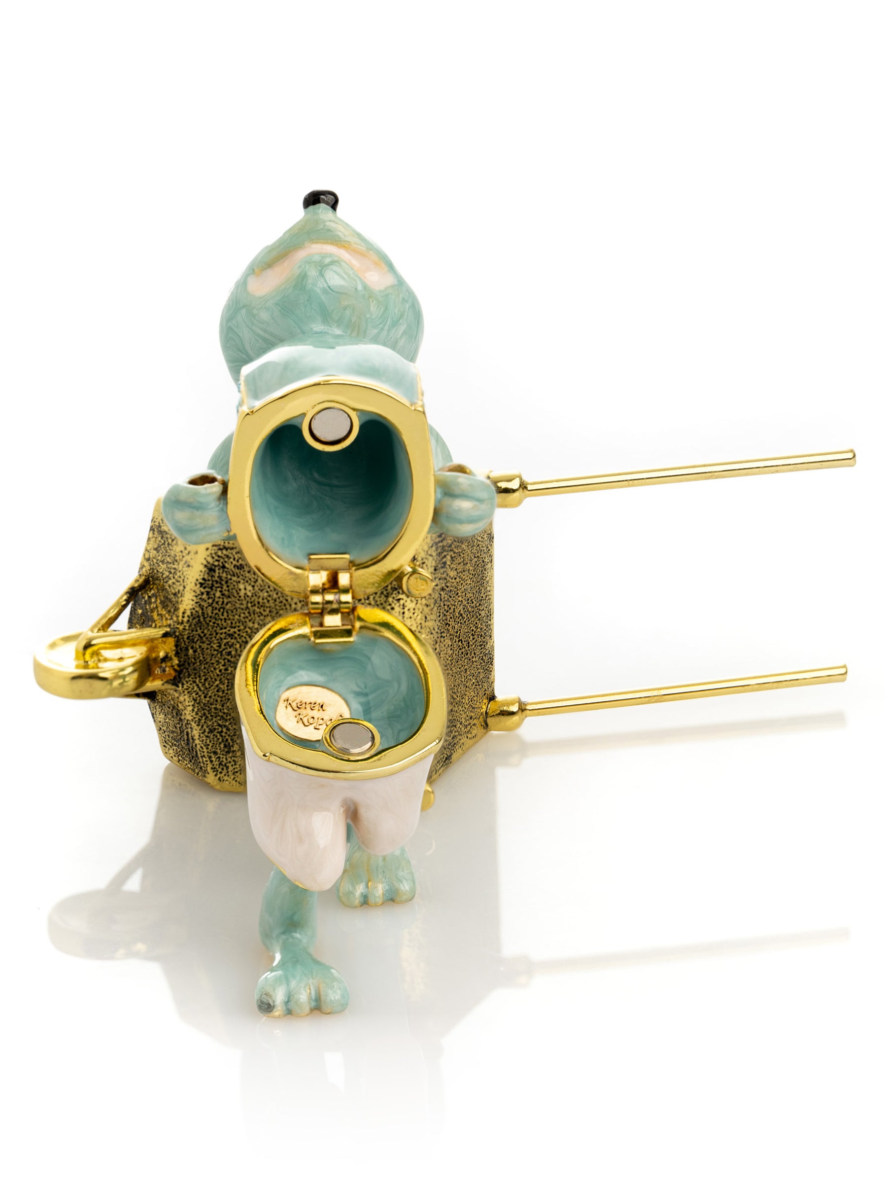 Keren Kopal Mouse with Wheelbarrow