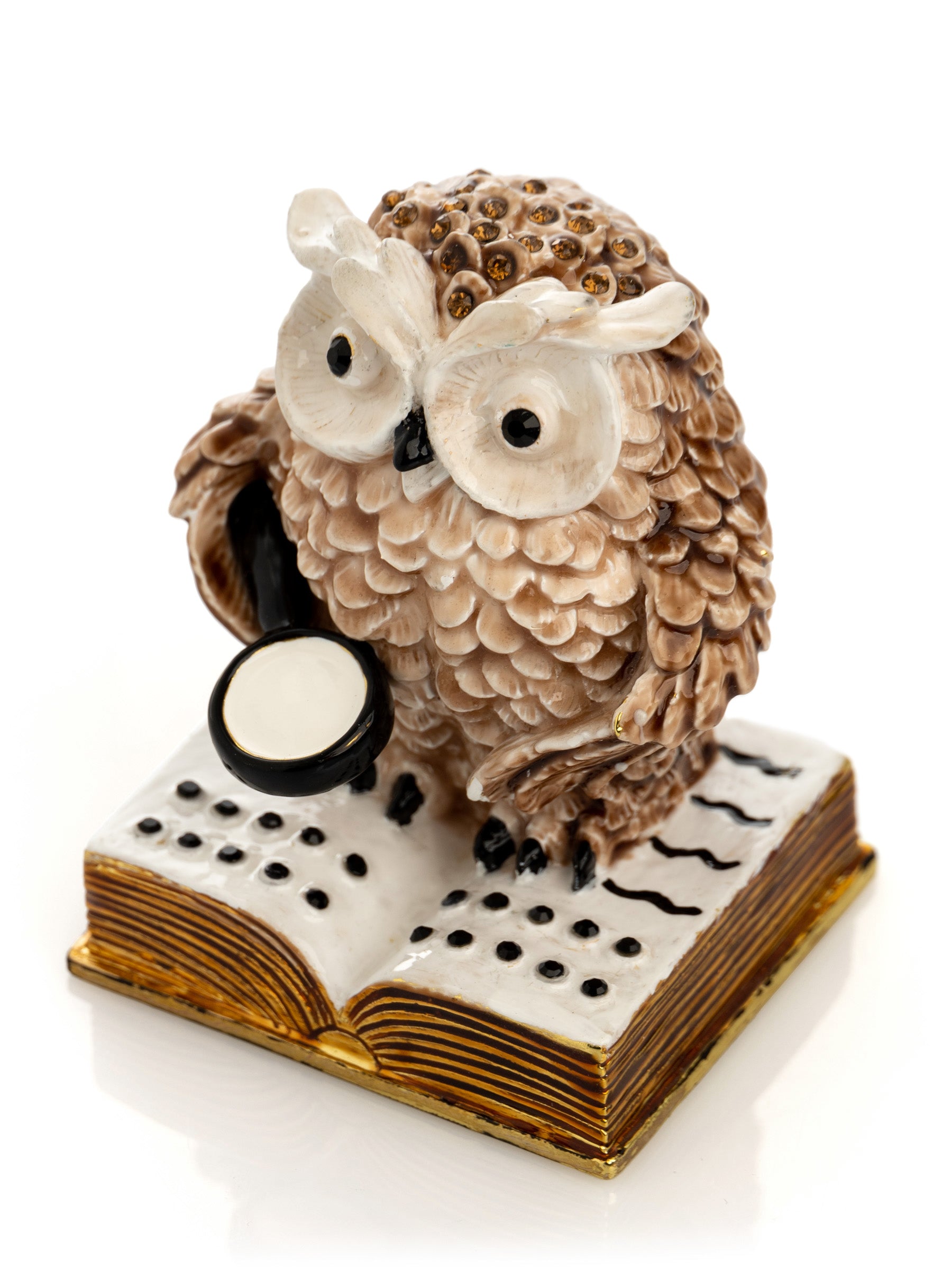 Keren Kopal Owl Reading a Book