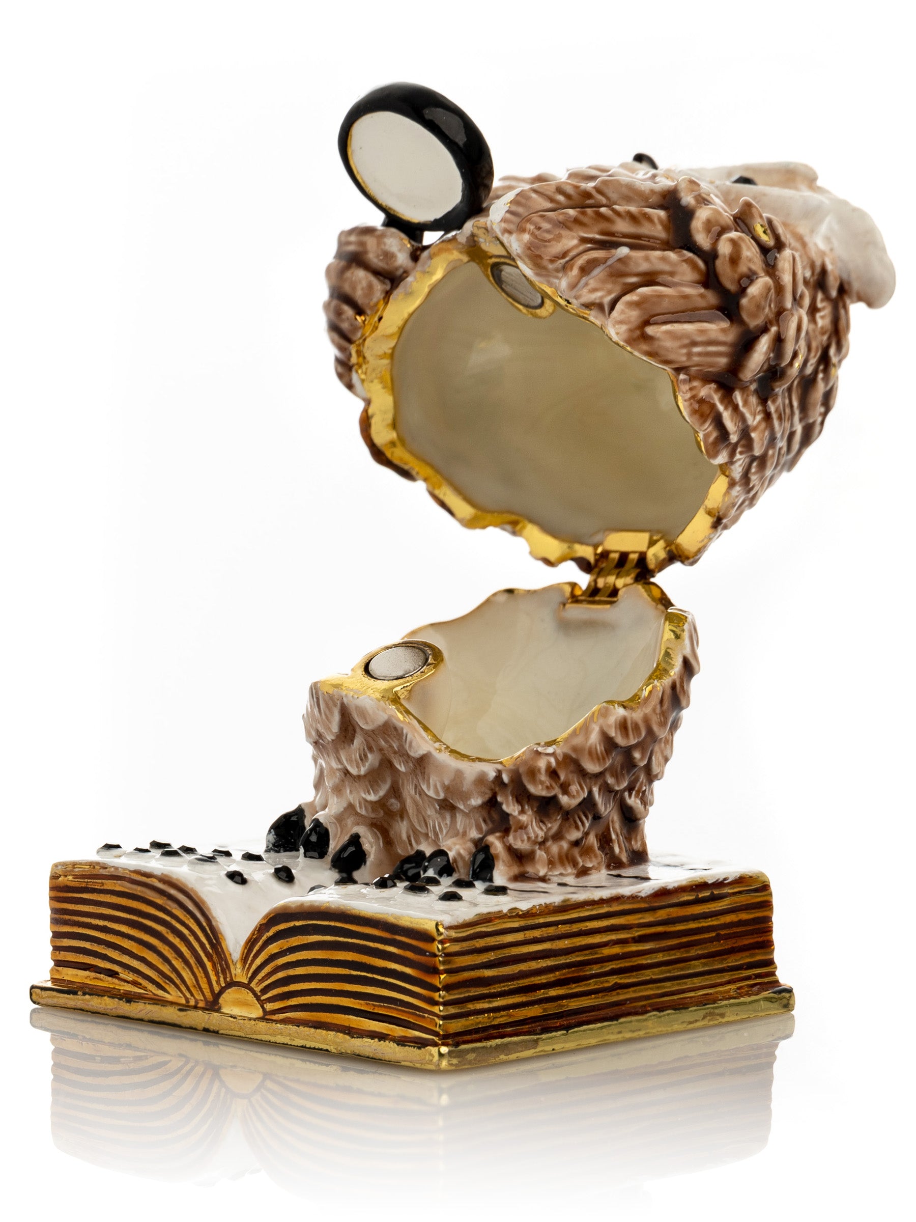 Keren Kopal Owl Reading a Book